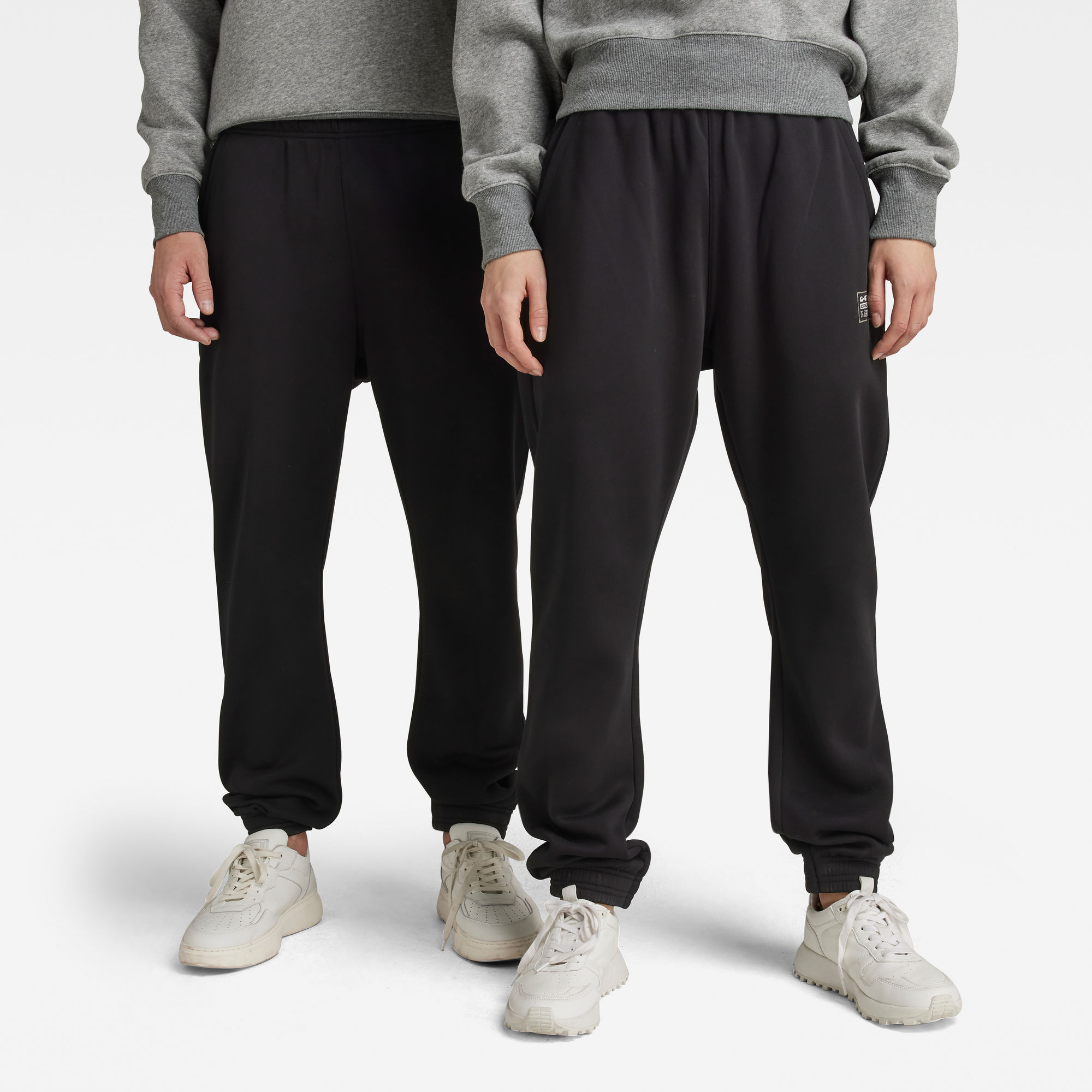 

Unisex Sweatpant Core Oversized - Zwart - Heren