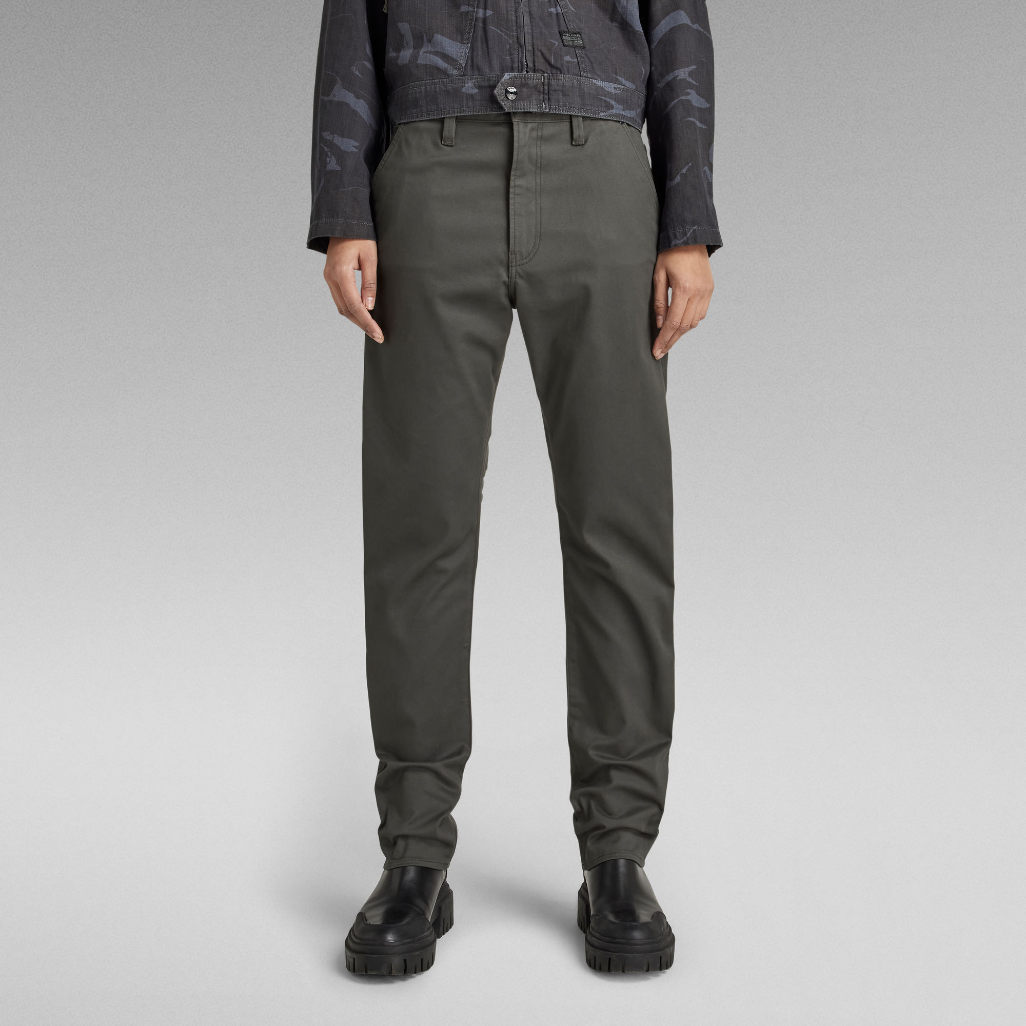 

Slim Chino - Grijs - Dames