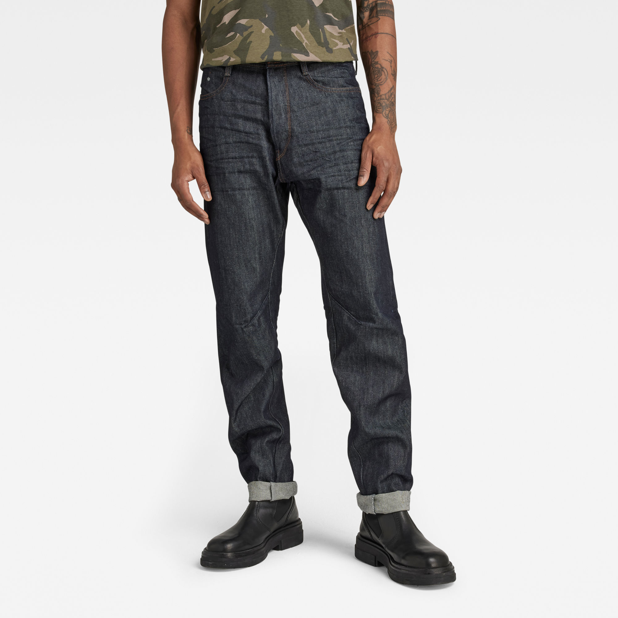 

Arc 3D Jeans - Donkerblauw - Heren