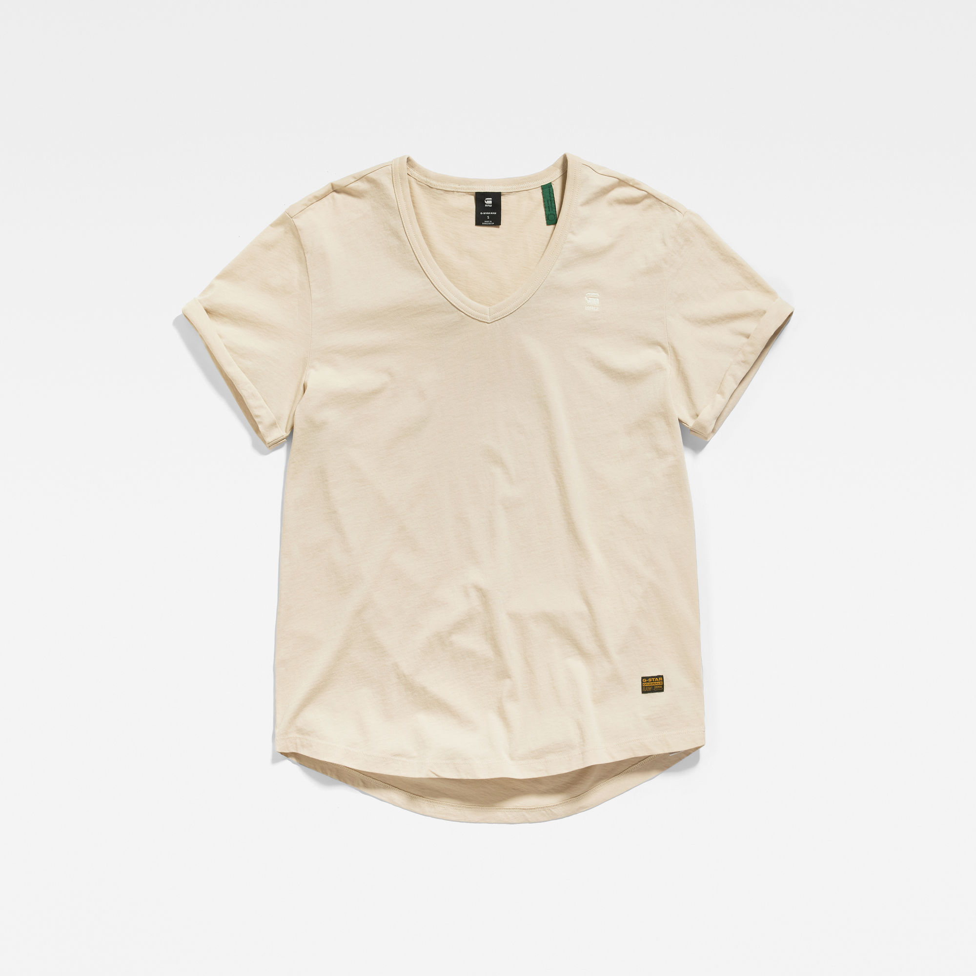 G-Star RAW Lash Fem Loose T-Shirt Beige Dames