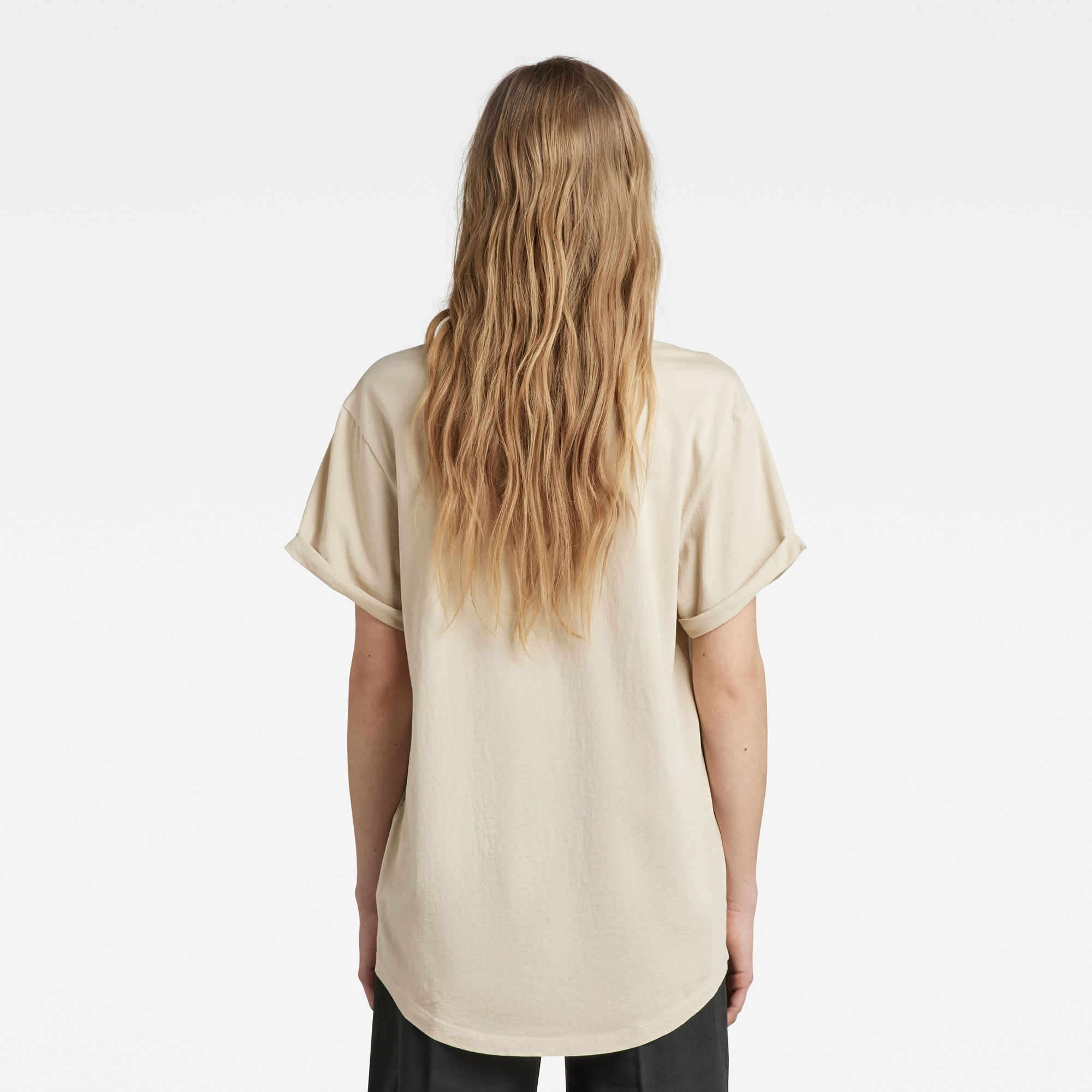 G-Star RAW Lash Fem Loose T-Shirt Beige Dames