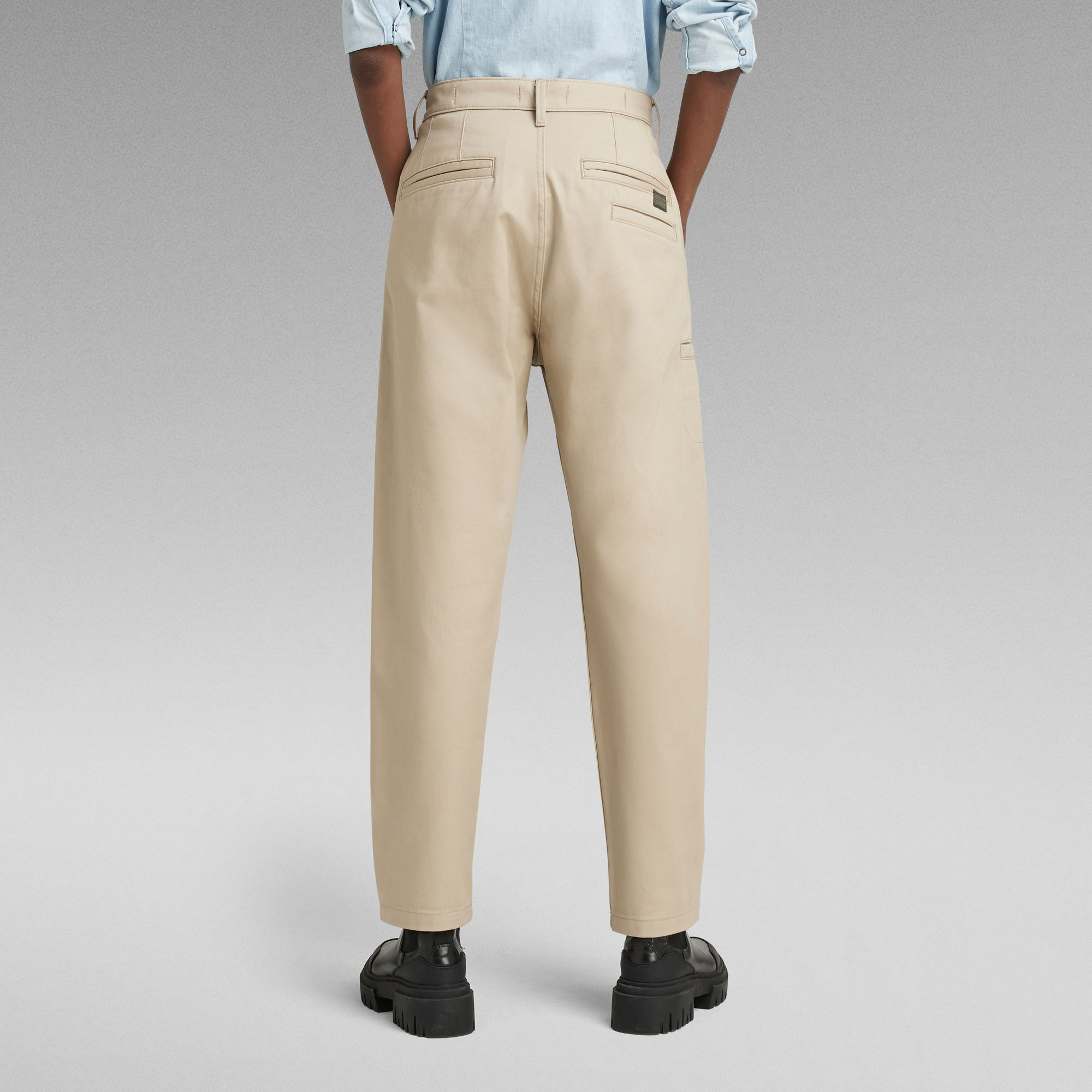 G-Star RAW Boyfriend Tapered Chino Beige Dames