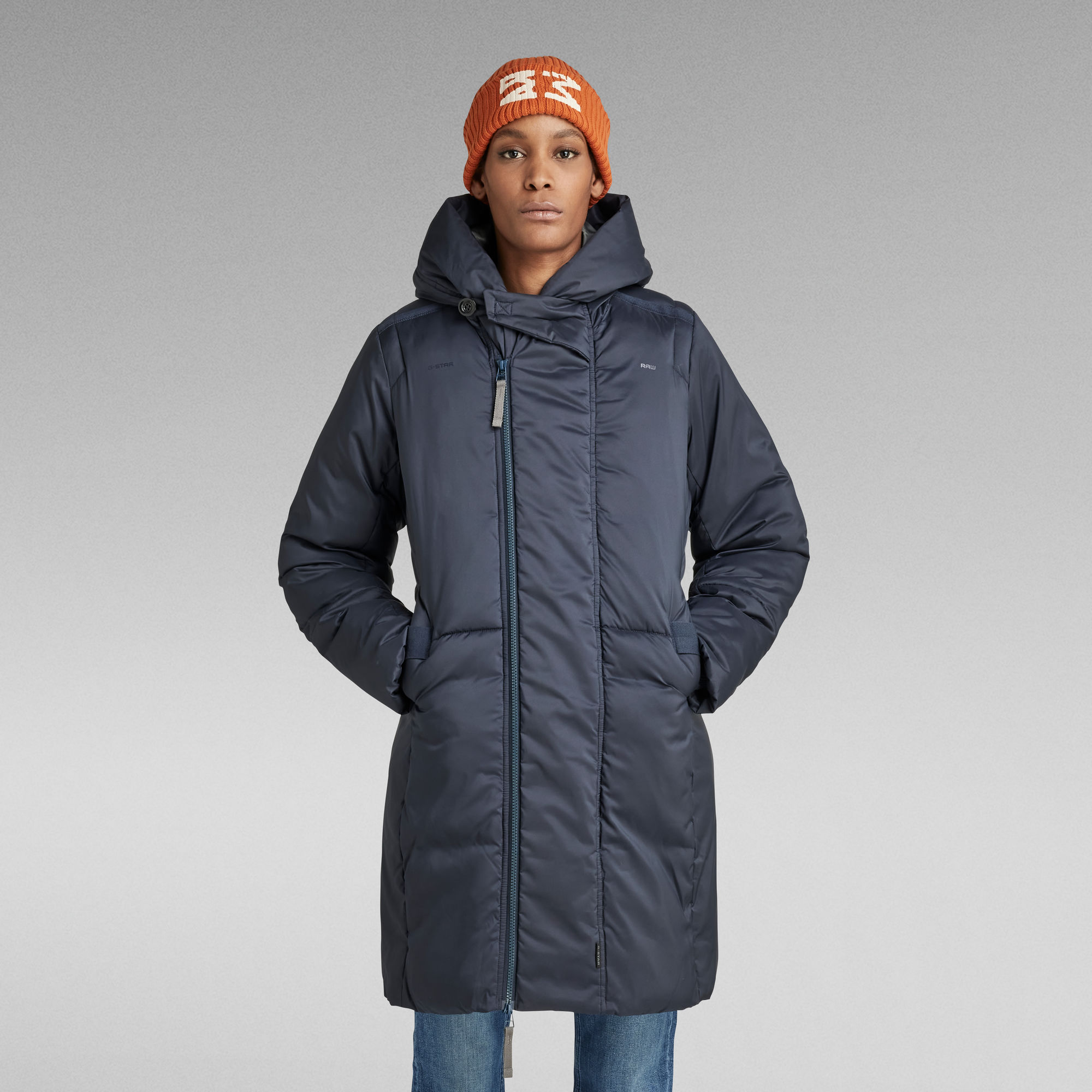 

G - Whistler Padded Parka - Dark blue - Women