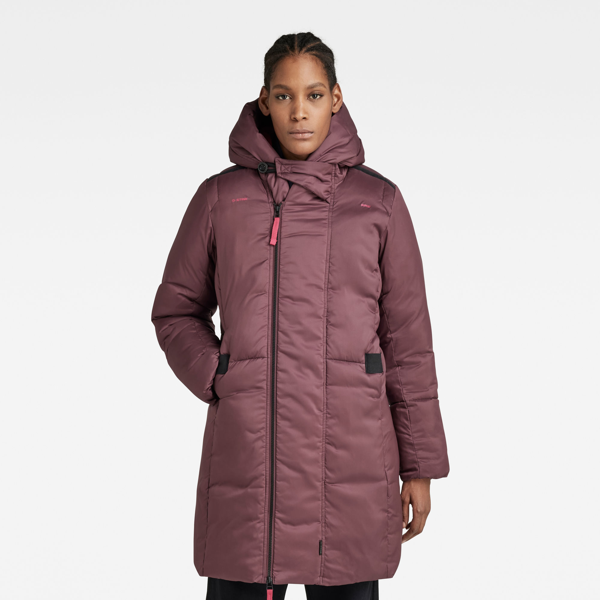 

G - Whistler Padded Parka - Lila - Damen
