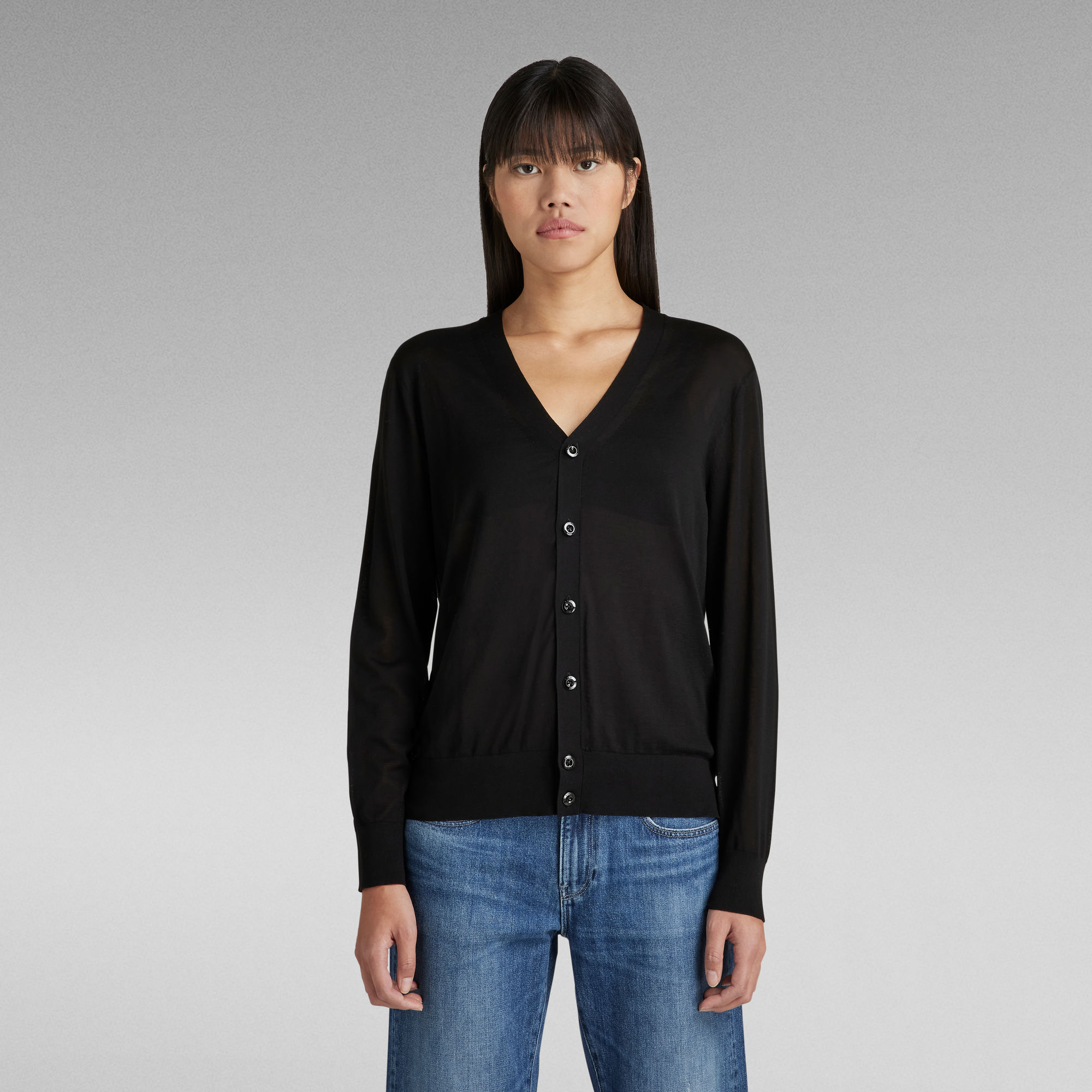 

Core Cardigan Knit - Black - Women