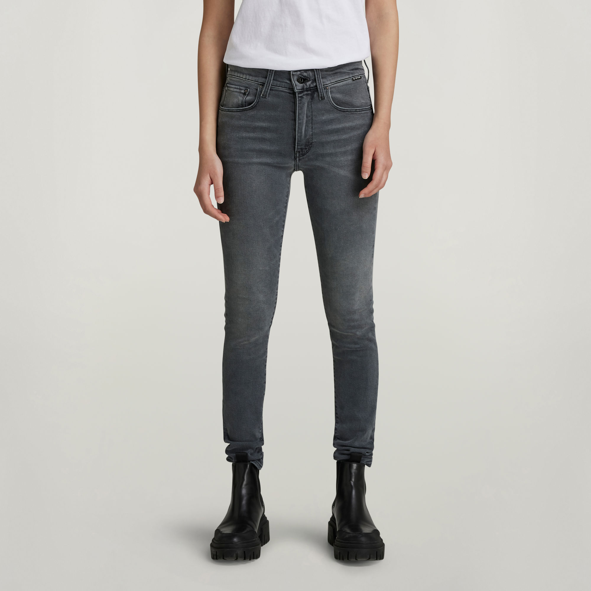 

3301 Skinny Jeans - Grau - Damen