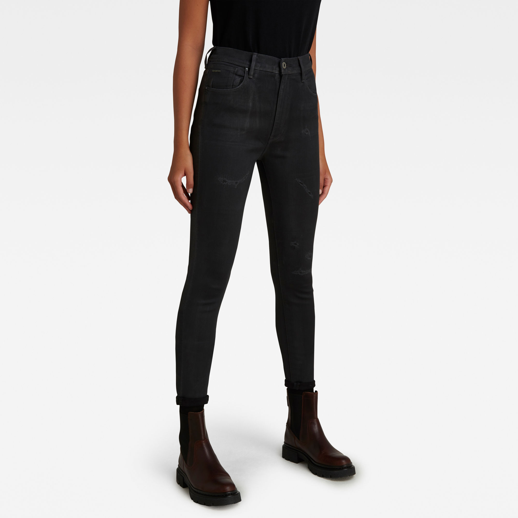 

Kafey Ultra High Skinny Jeans - Schwarz - Damen