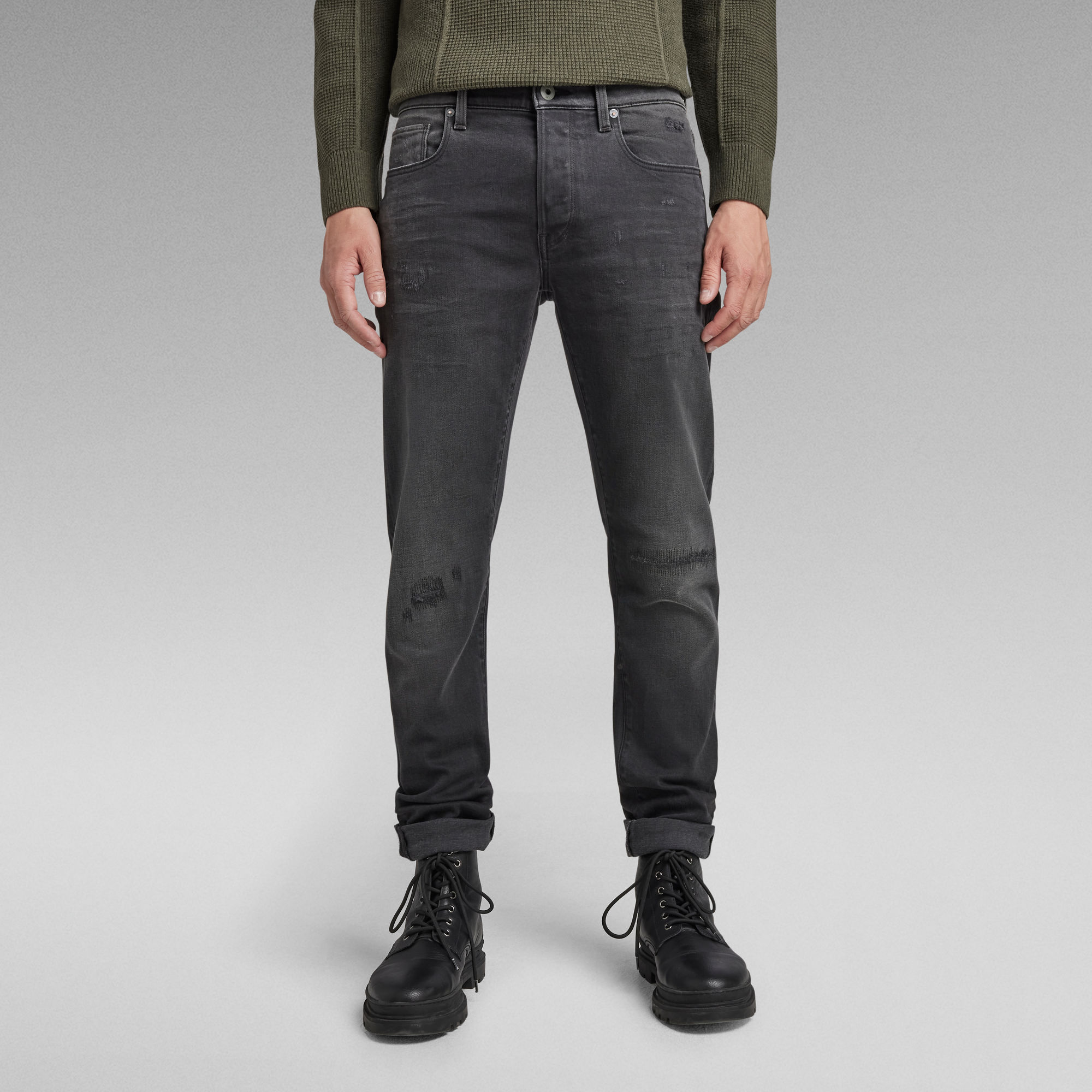 

3301 Slim Jeans - Grijs - Heren