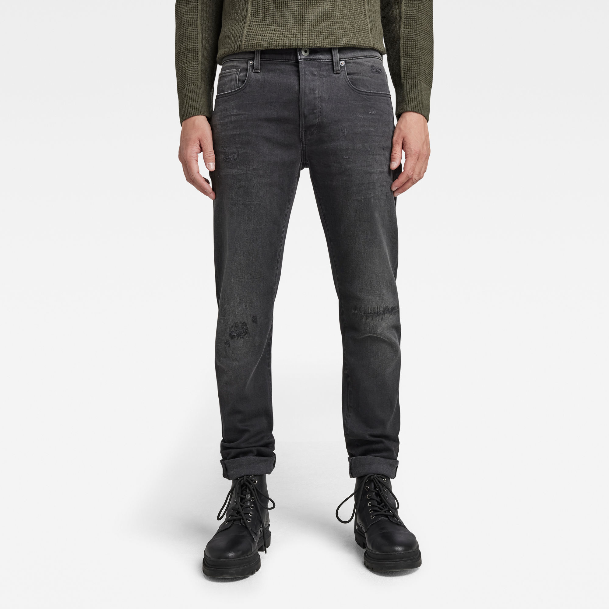 

3301 Slim Jeans - Grijs - Heren