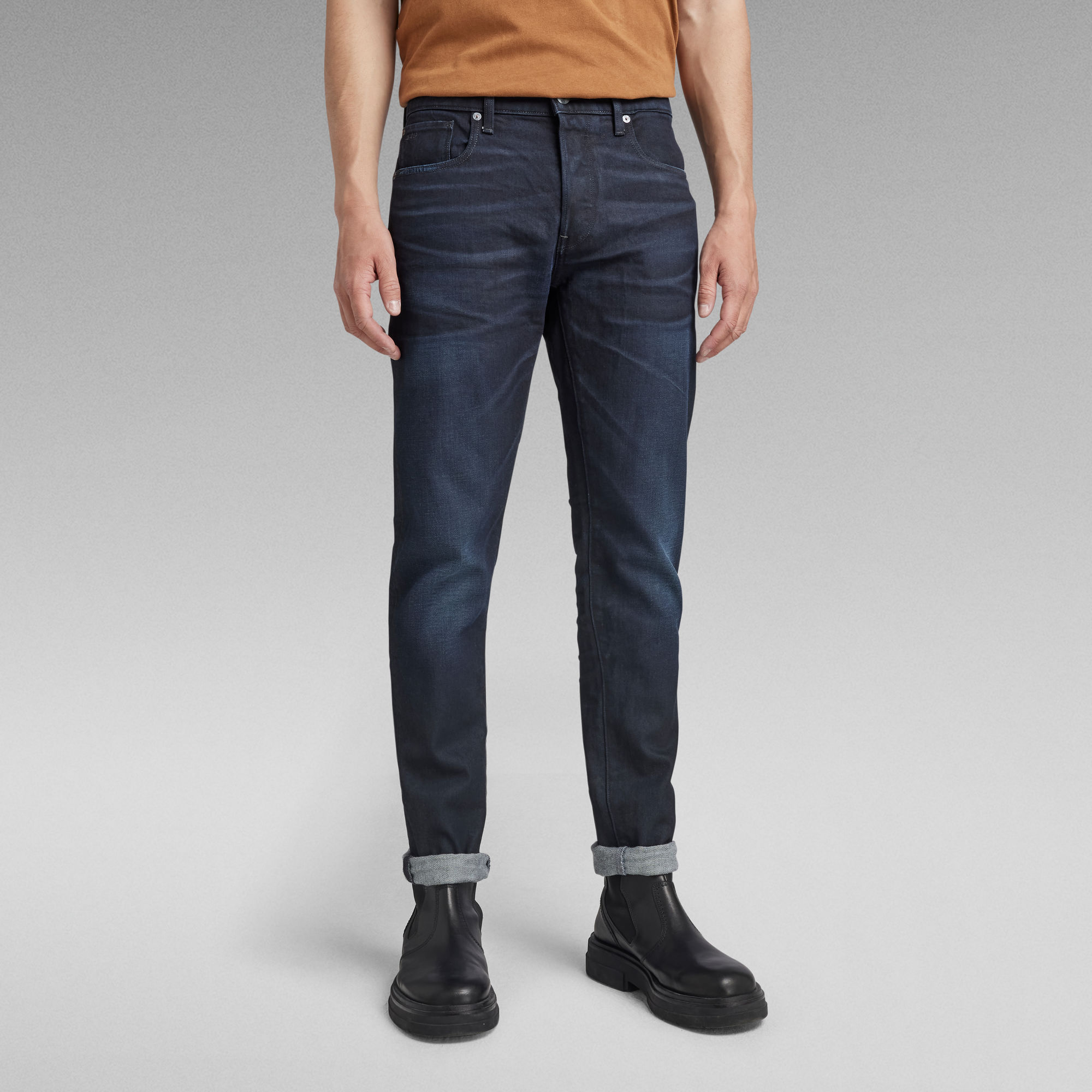 

3301 Slim Jeans - Dark blue - Men