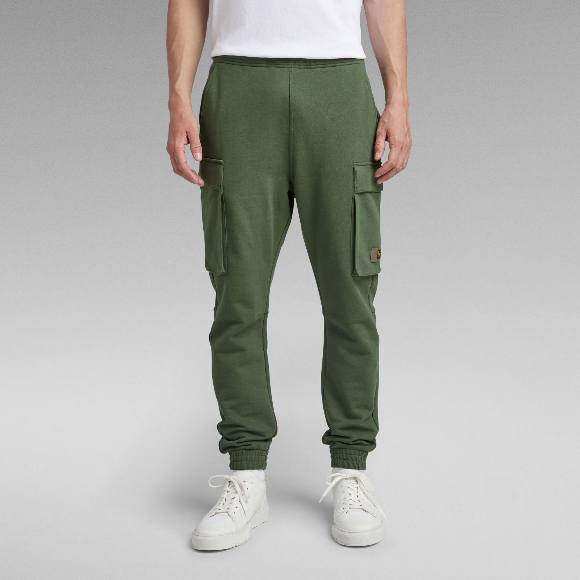 Cargo Pocket Jogginghose - Grün - Herren