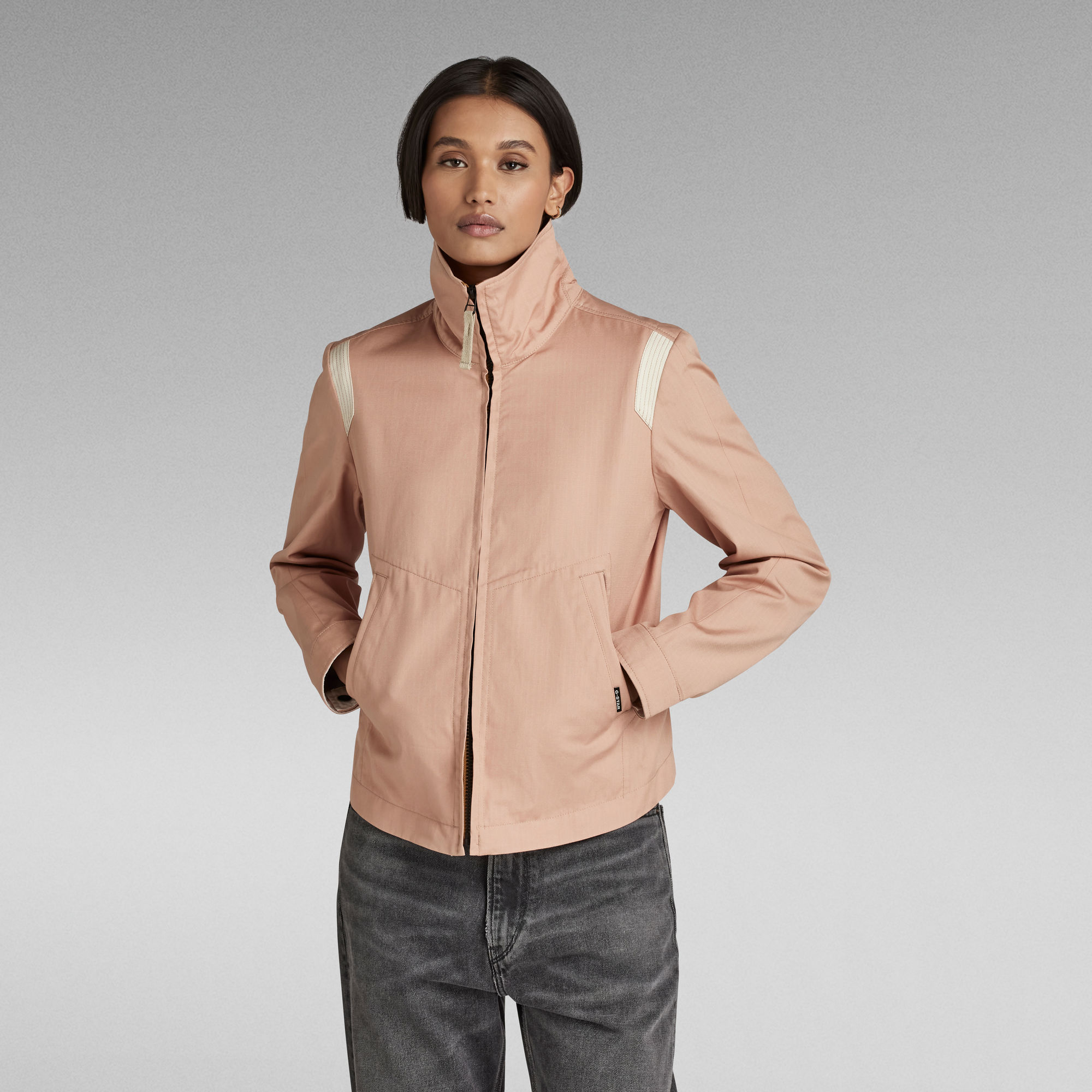 G-Star RAW Slim Overshirt - Roze - Dames