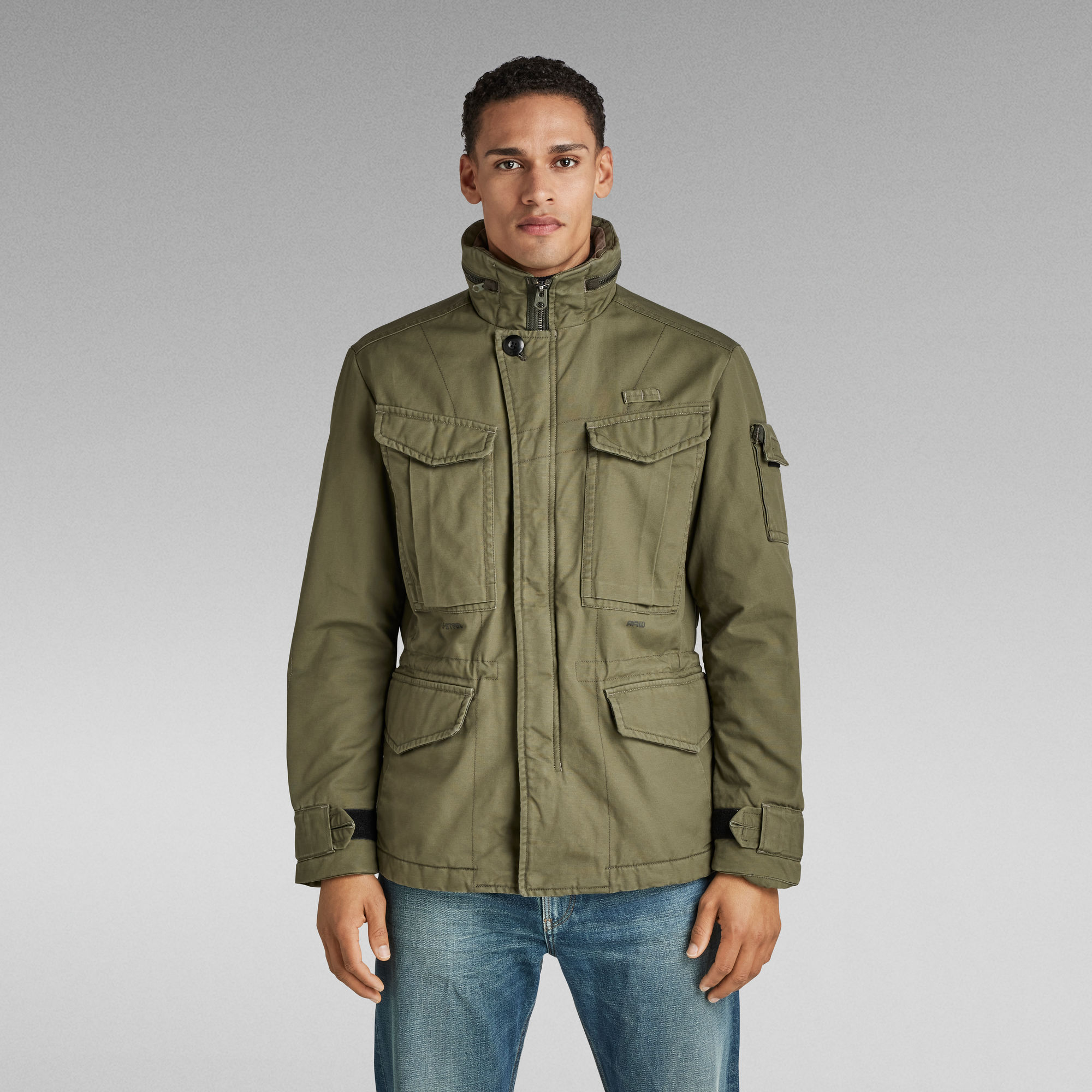 

Padded Field Jacket - Green - Men