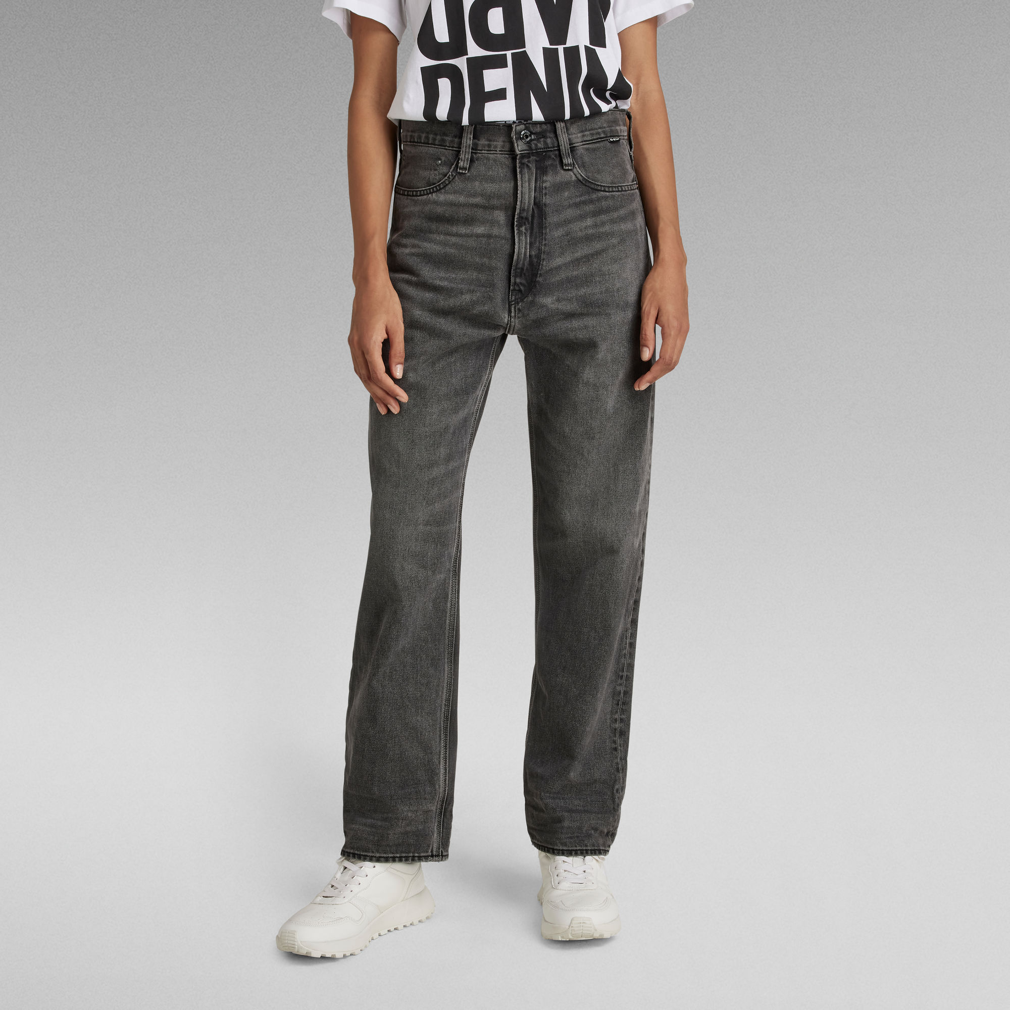 

Type 89 Loose Jeans - Grijs - Dames