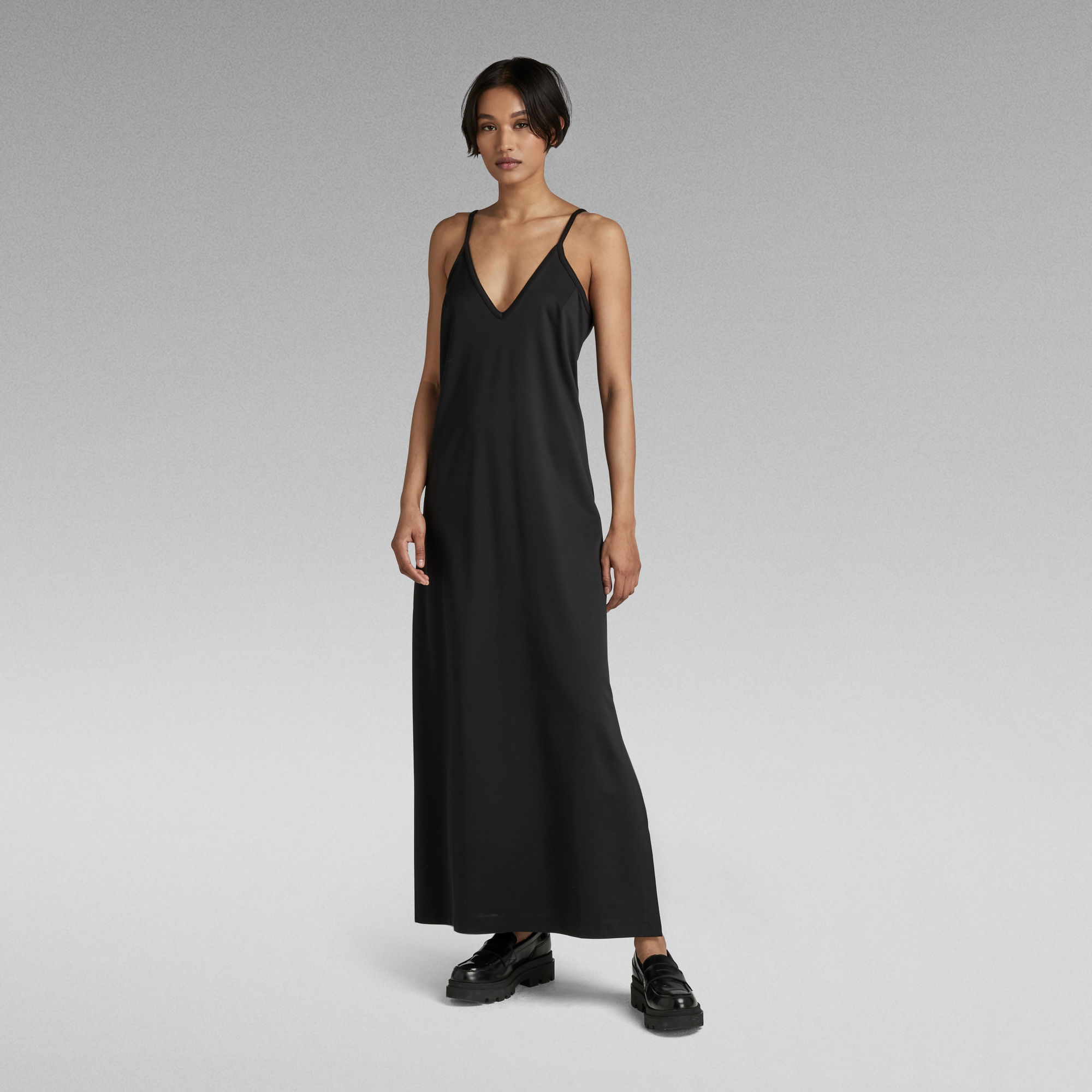 

Slip Dress Loose - Black - Women