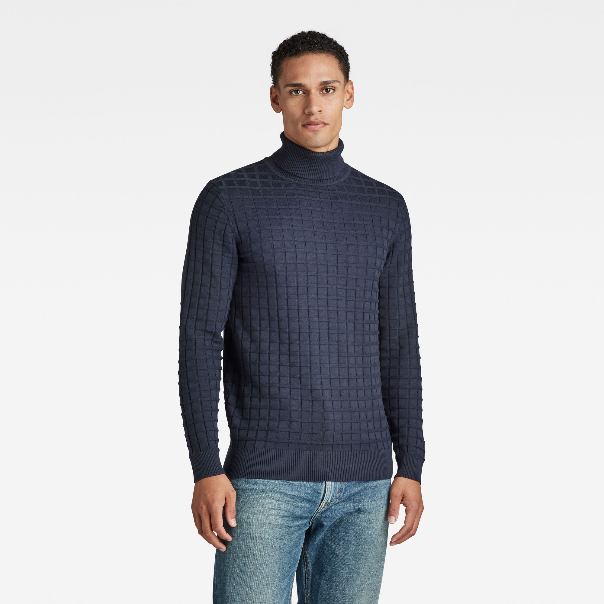 

Table Turtle Knitted Pullover - Dunkelblau - Herren