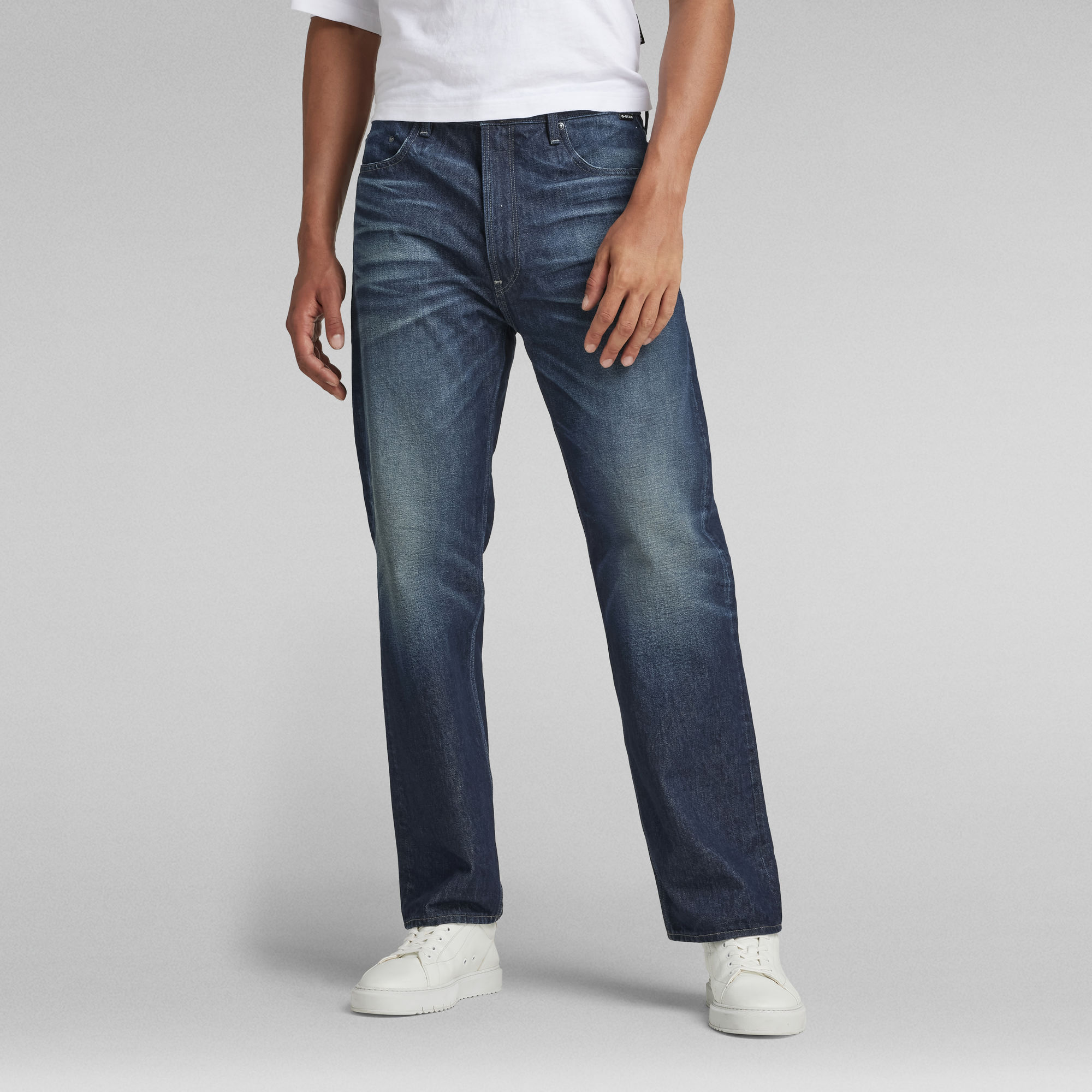 

Type 49 Relaxed Straight Jeans - Dark blue - Men