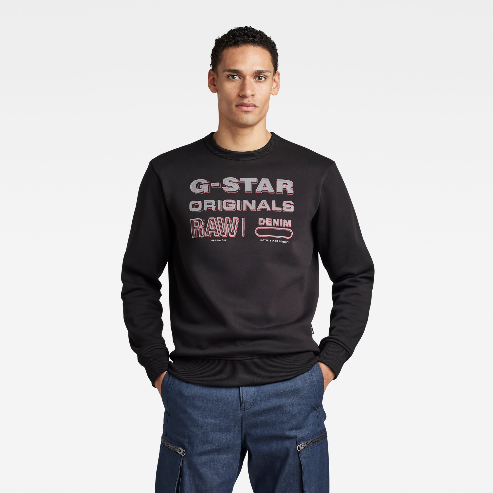 

Originals Stamp Sweater - Zwart - Heren