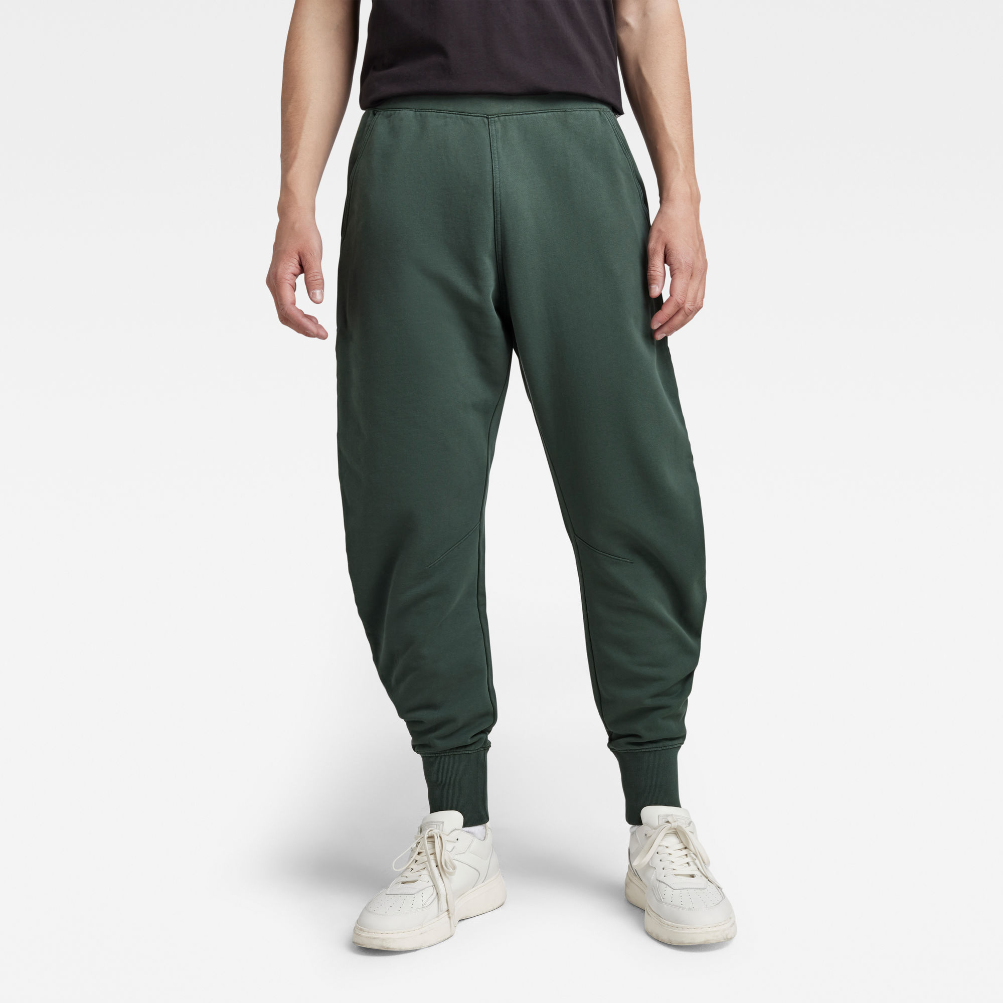 

Garment Dyed Oversized Sweatpants - Green - Men