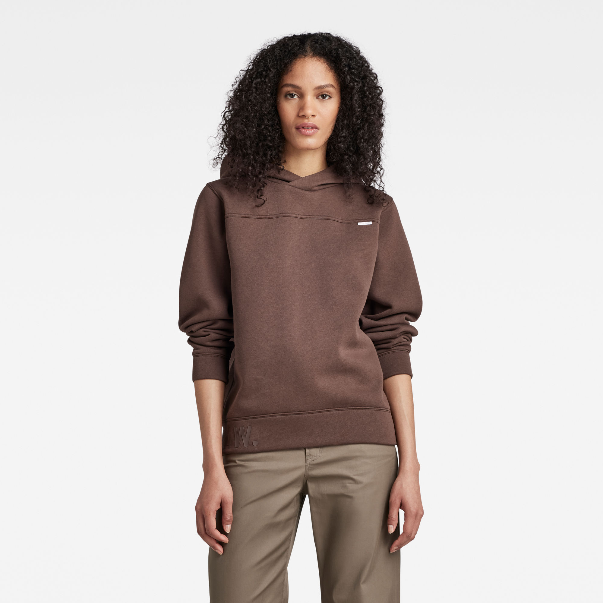 

Thistle Back Graphic Hoodie - Brown - Women