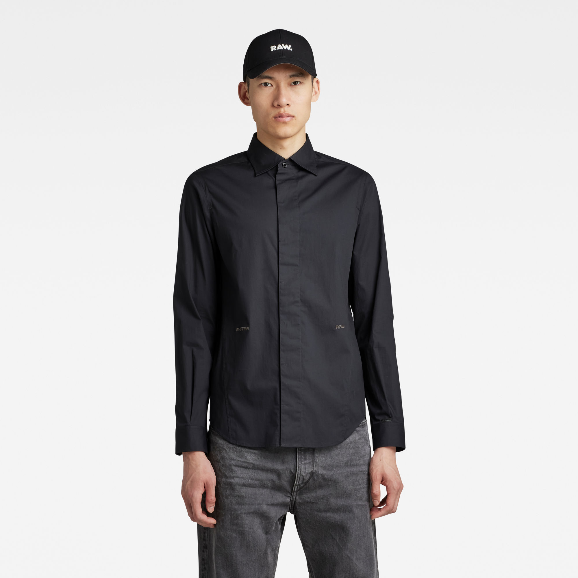 

Formal Superslim Hemd - Schwarz - Herren