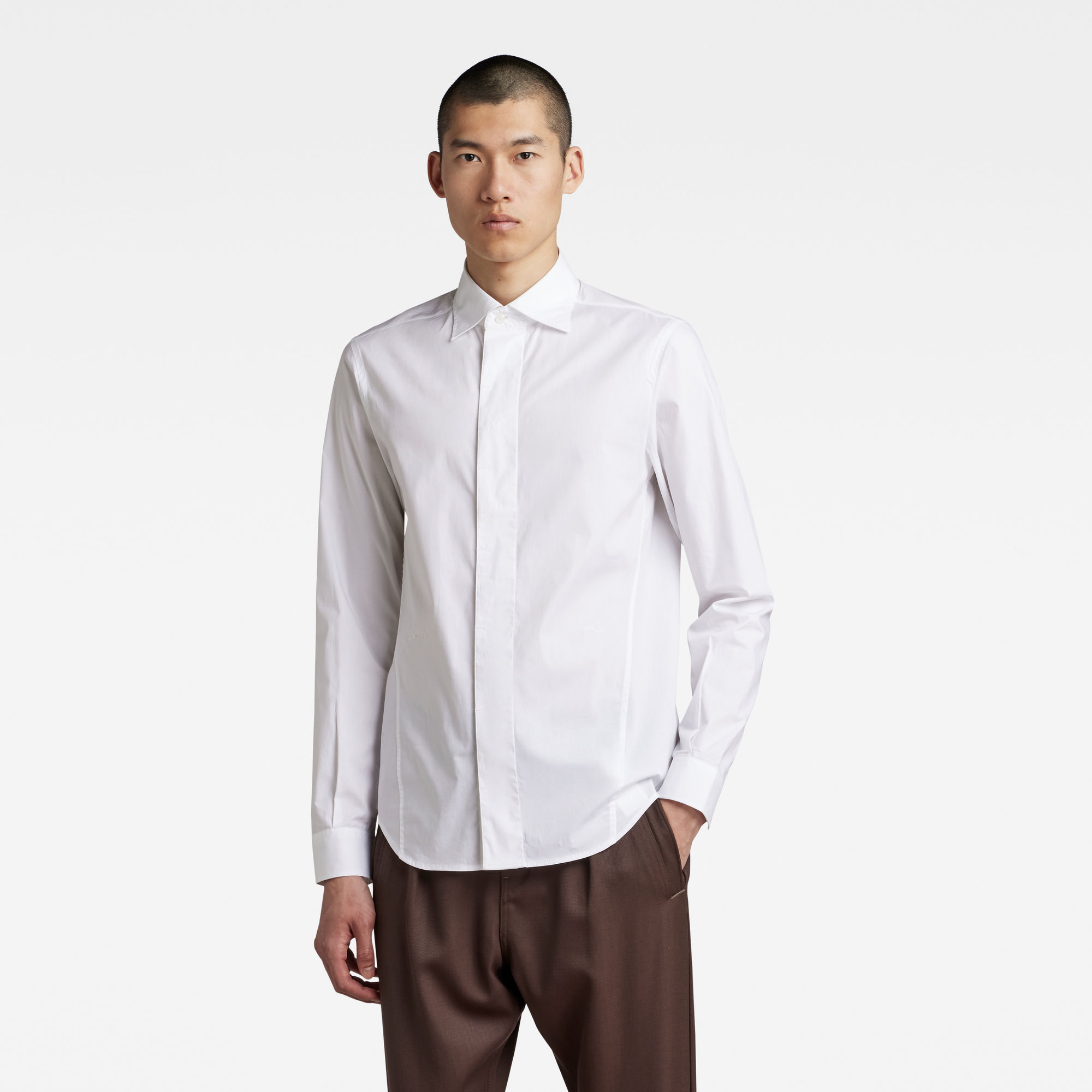 

Formal Superslim Shirt - White - Men