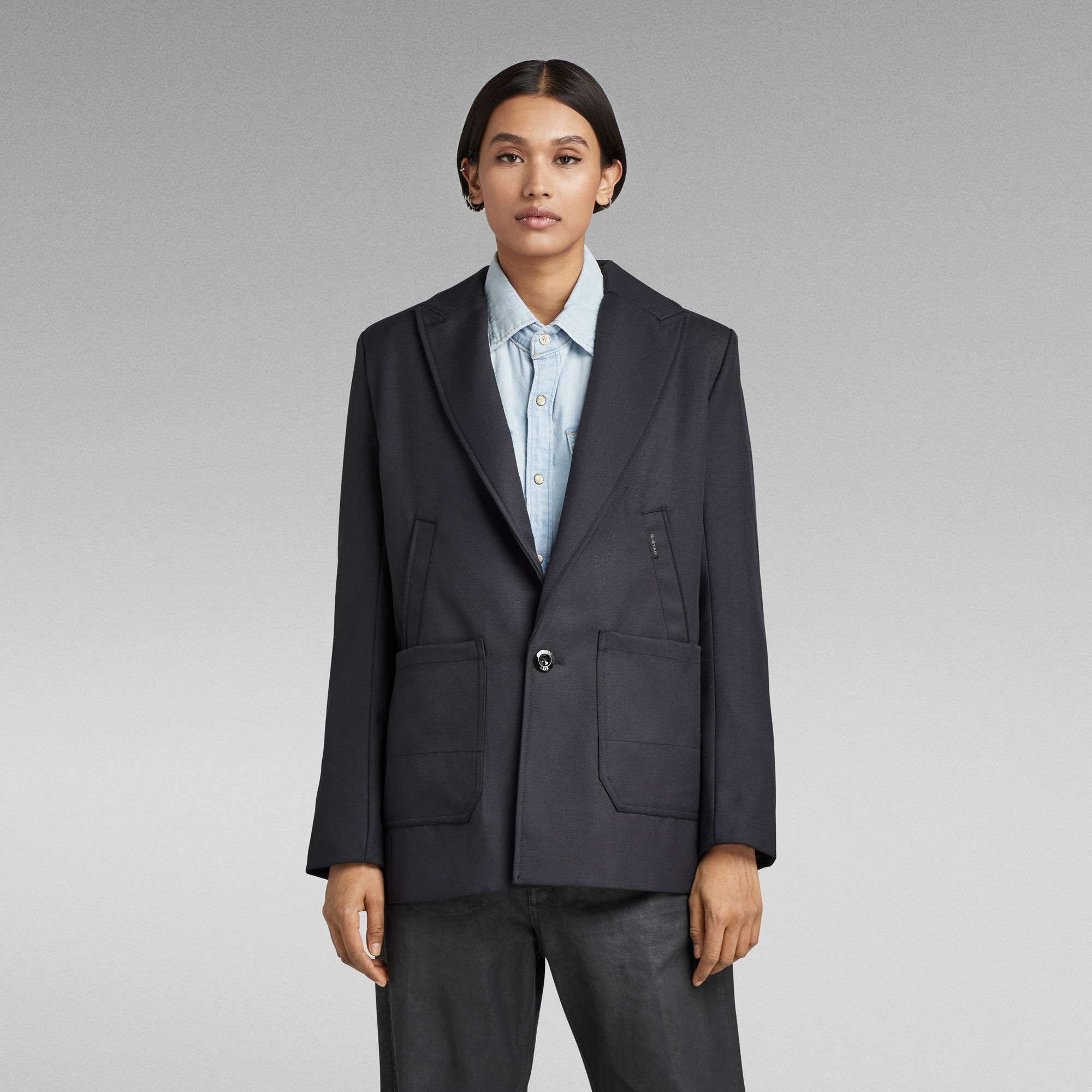 G-Star RAW Boyfriend Blazer - Zwart - Dames