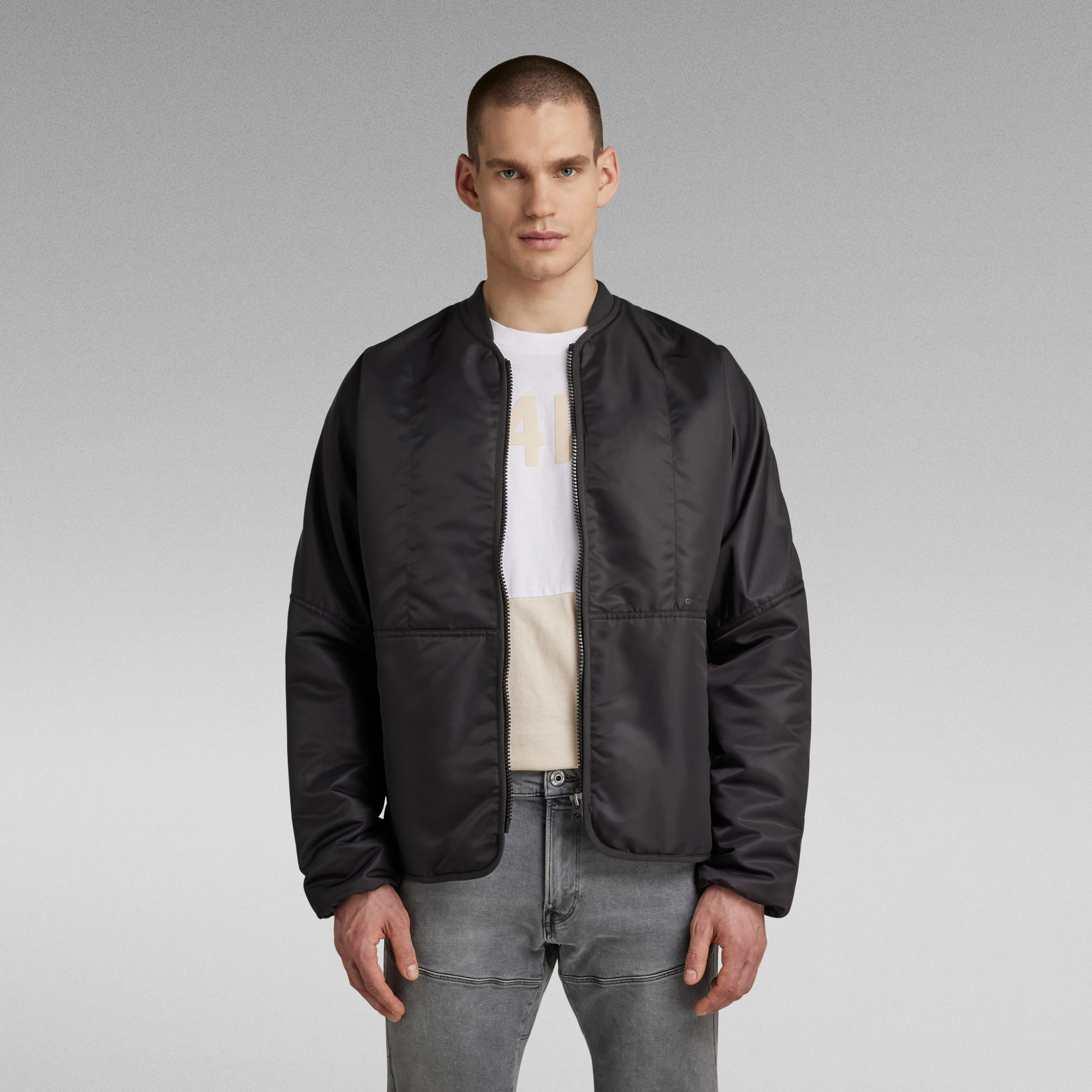 

Light Padded Indoor Jacket - Black - Men