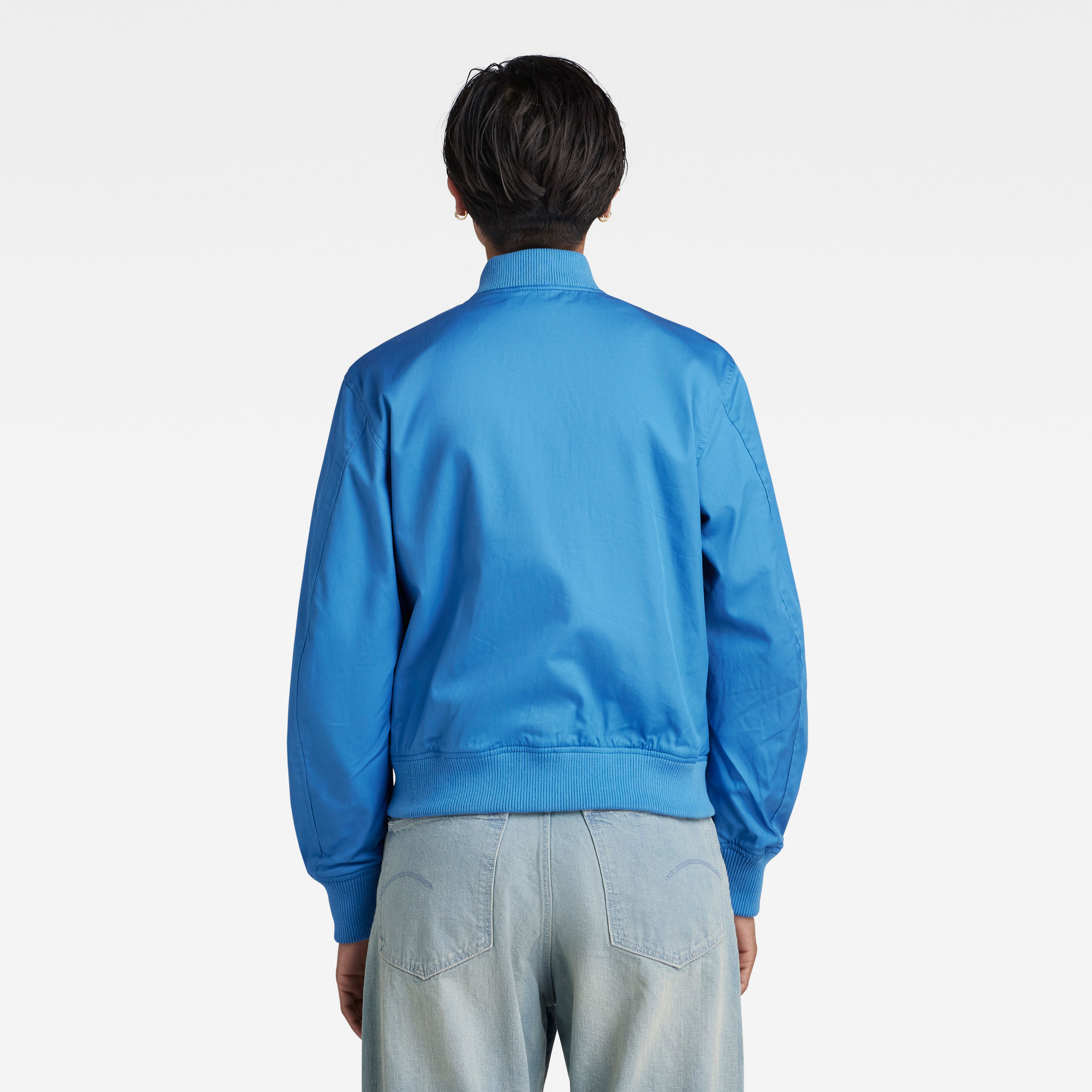 G-Star RAW Bomberjack Deline Boyfriend Midden blauw Dames