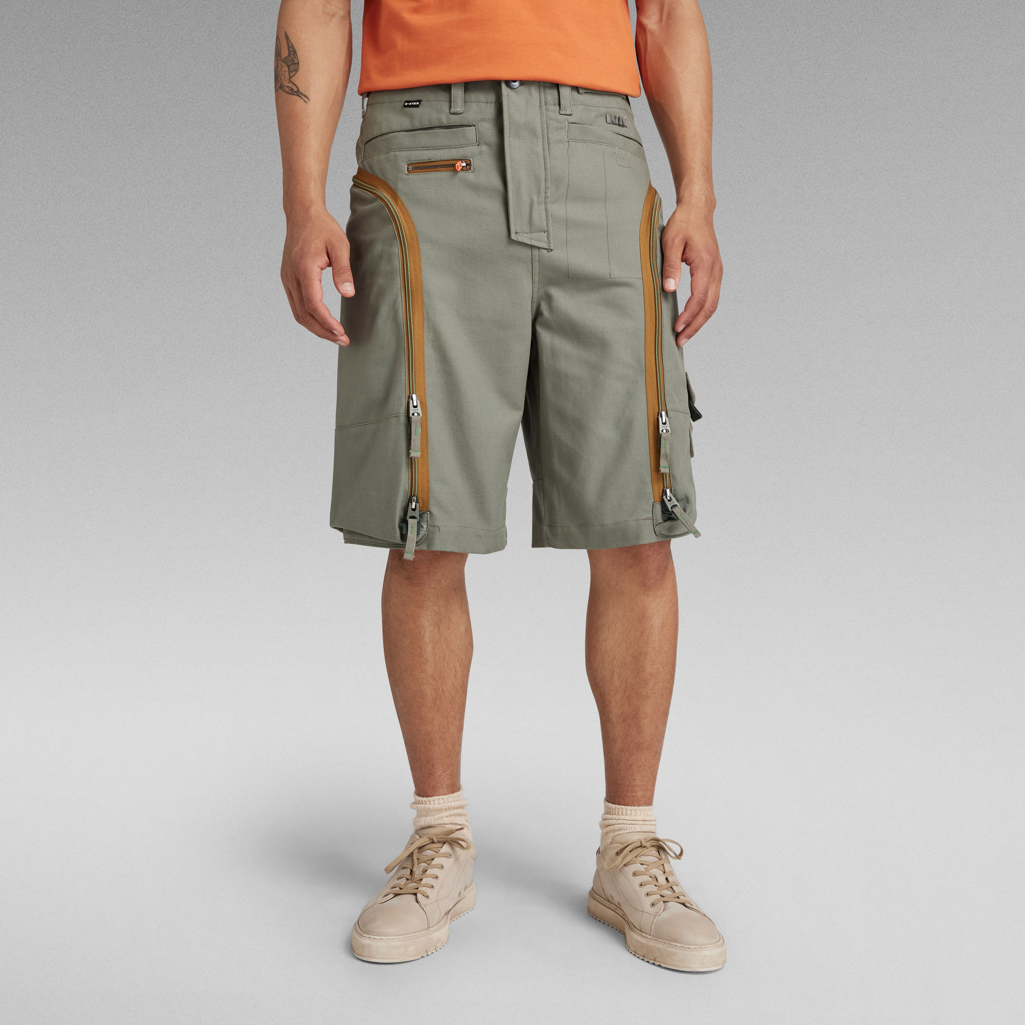 G-Star RAW E Lifevest Cargo Short - Groen - Heren