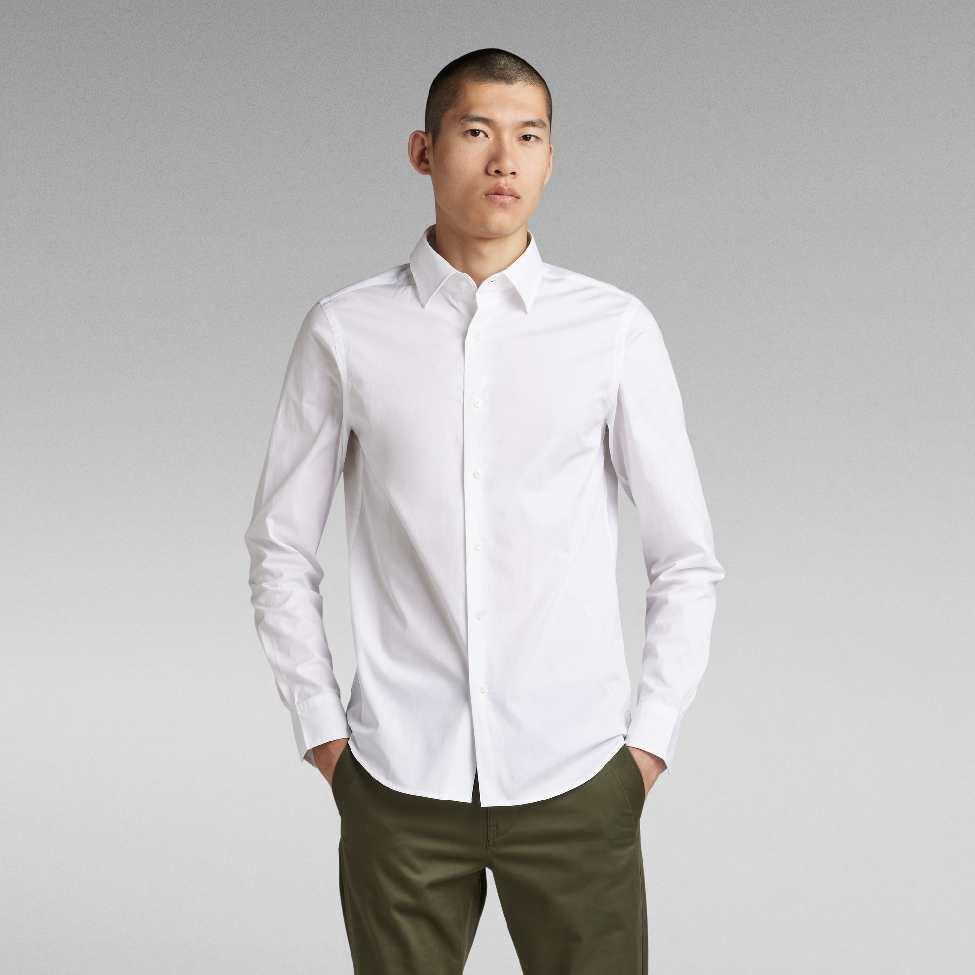 

Slim Shirt - White - Men