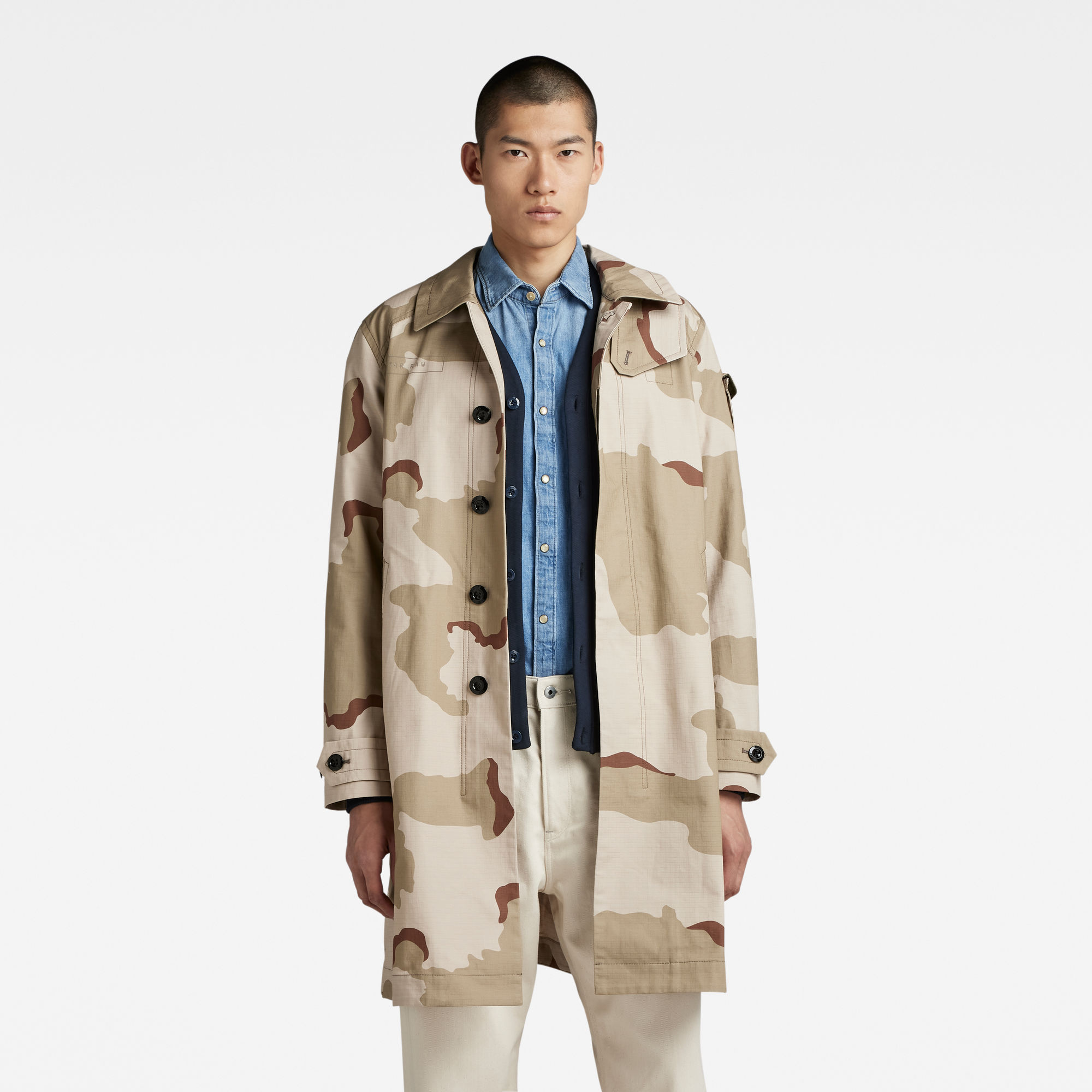 

Camo Trench - Multi color - Men