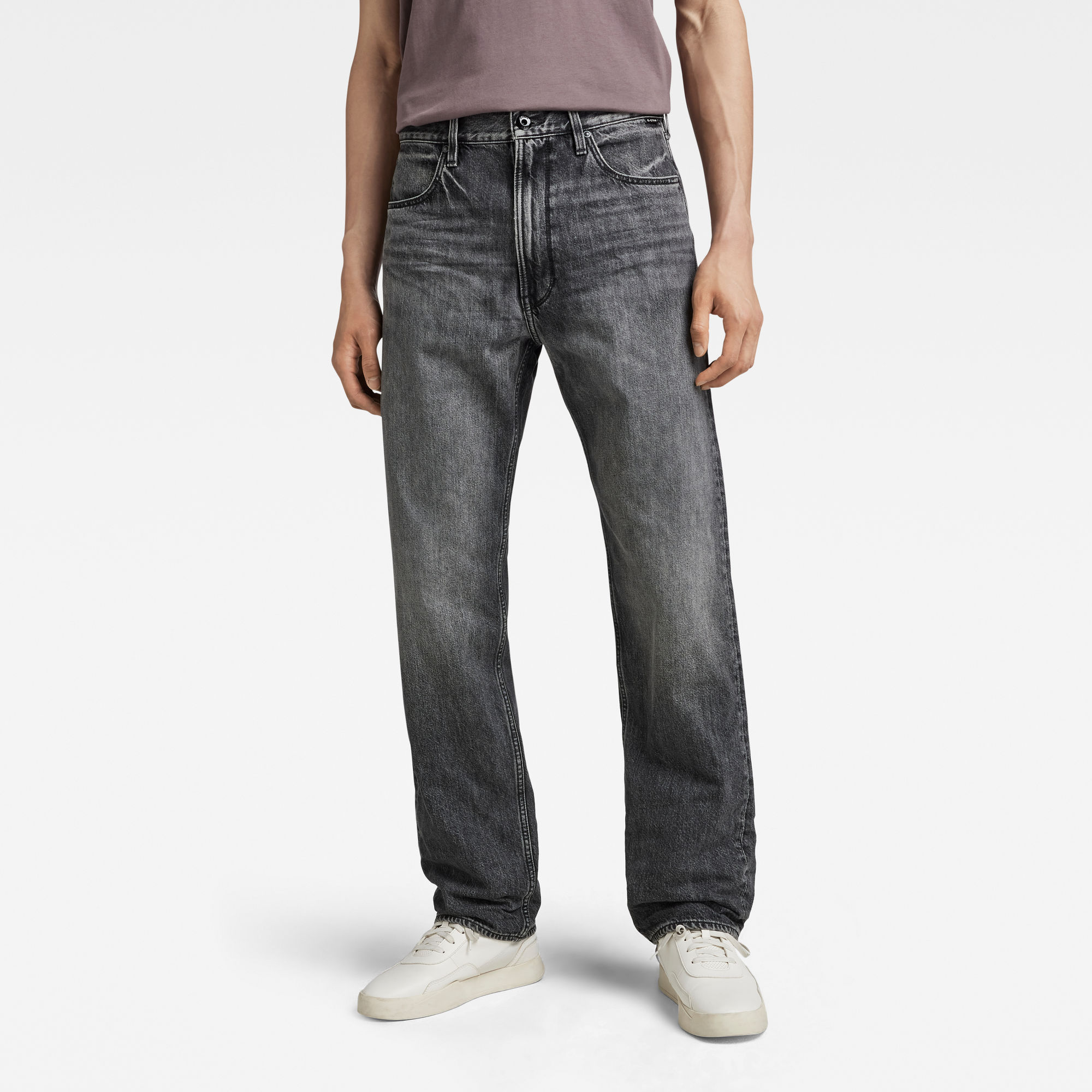 

Type 49 Relaxed Straight Jeans - Grijs - Heren