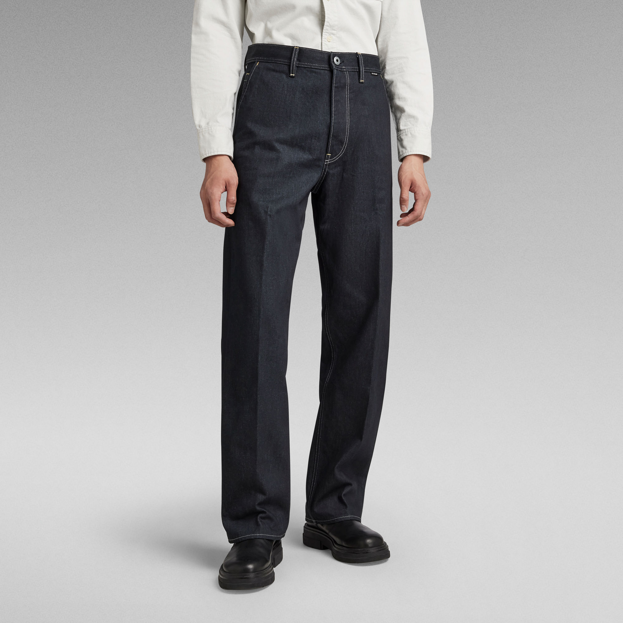 

Premium Modson Straight Chino - Dark blue - Men