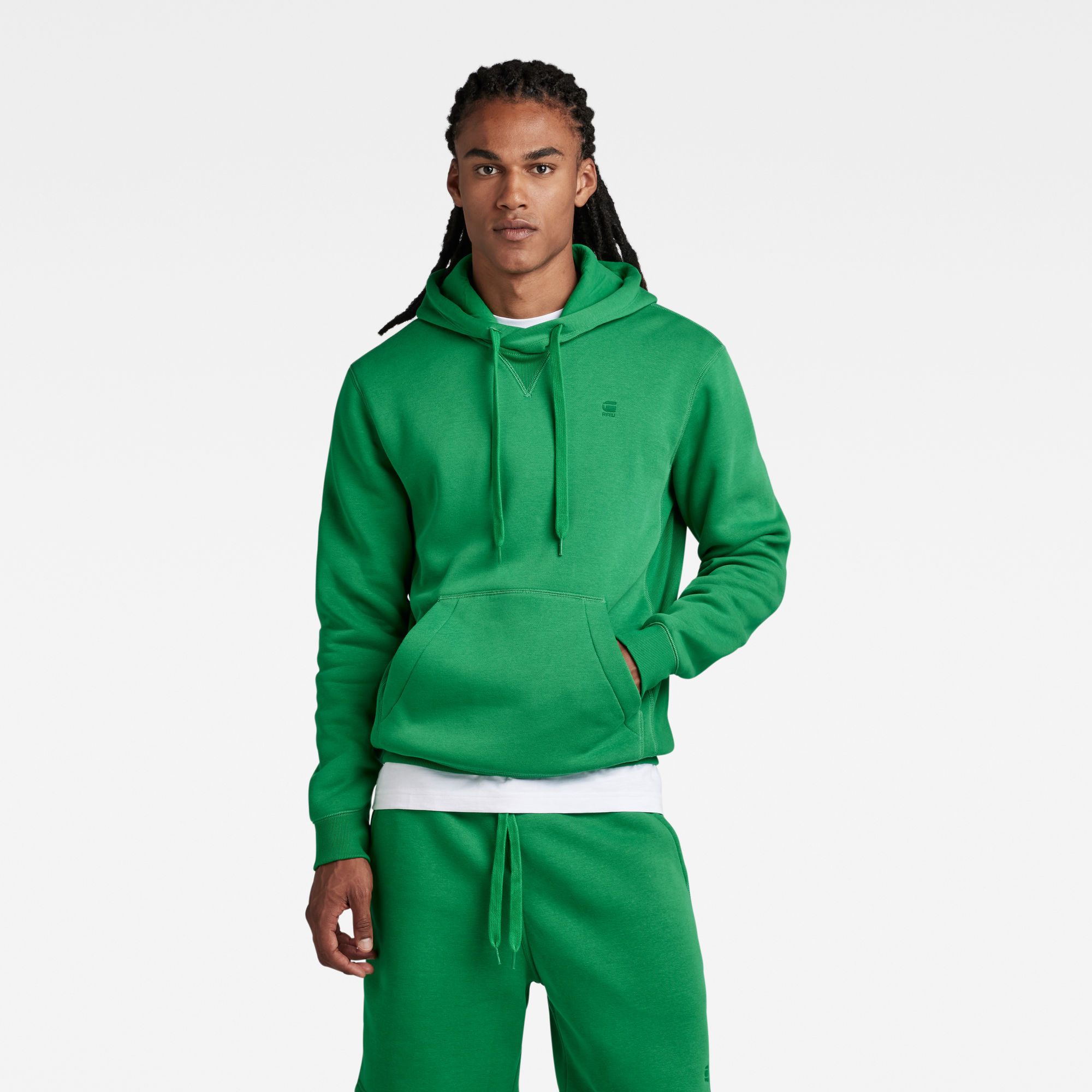 

Premium Core Hooded Sweatshirt - Grün - Herren
