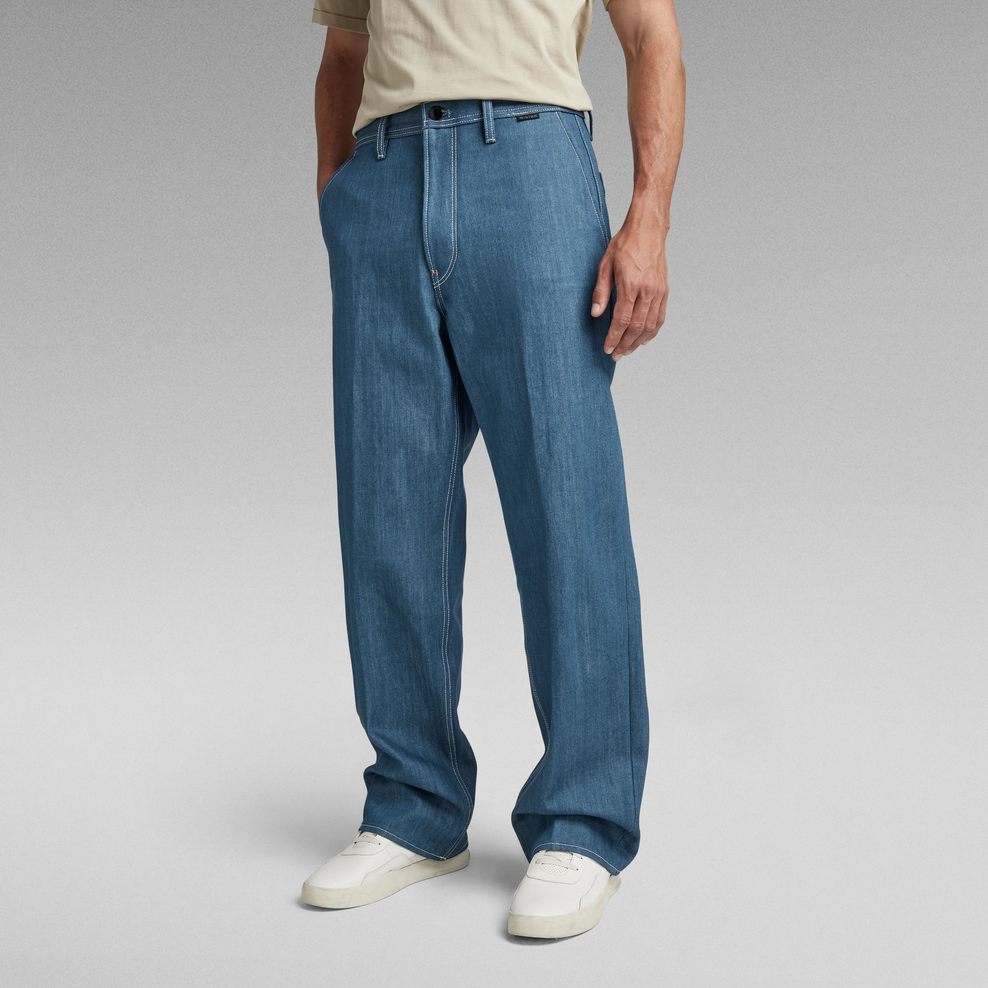 Modson Straight Chino - Dunkelblau - Herren