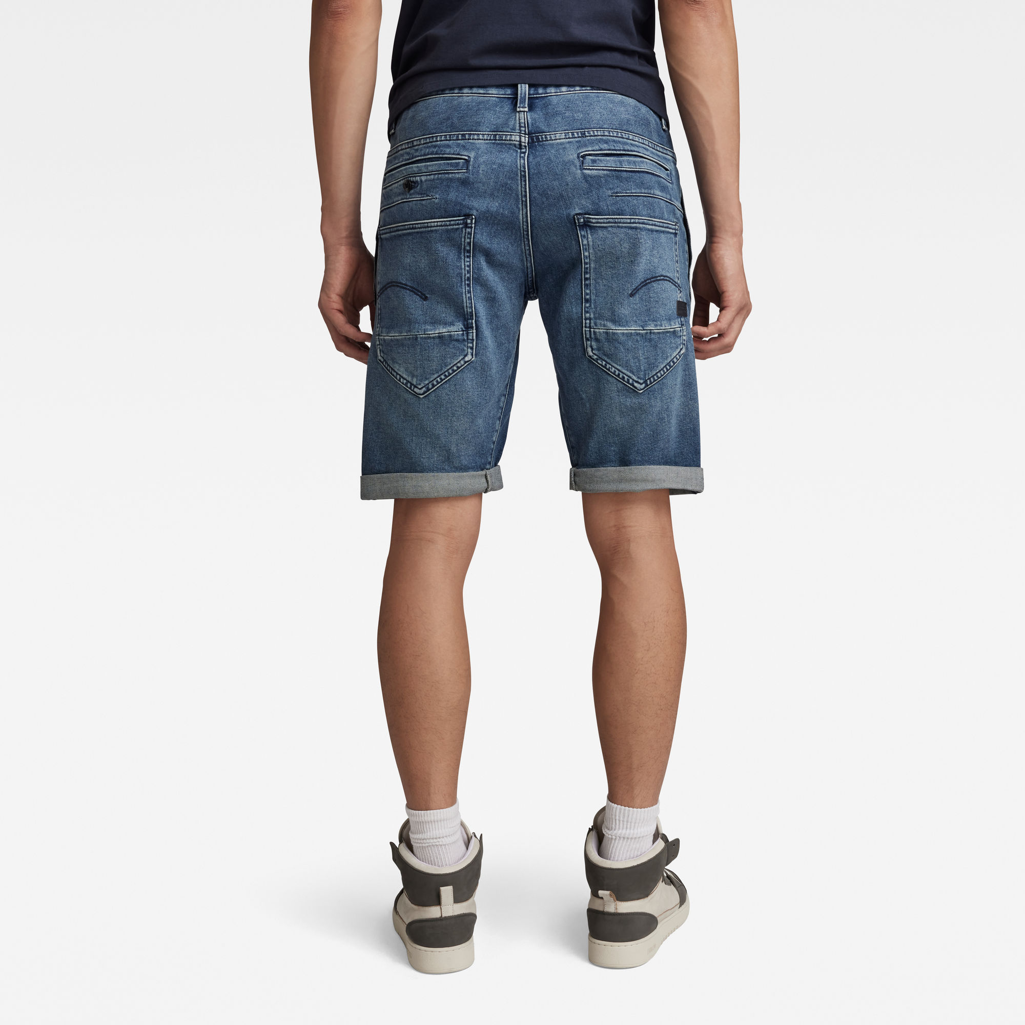 G-Star RAW D-Staq 3D Short Midden blauw Heren