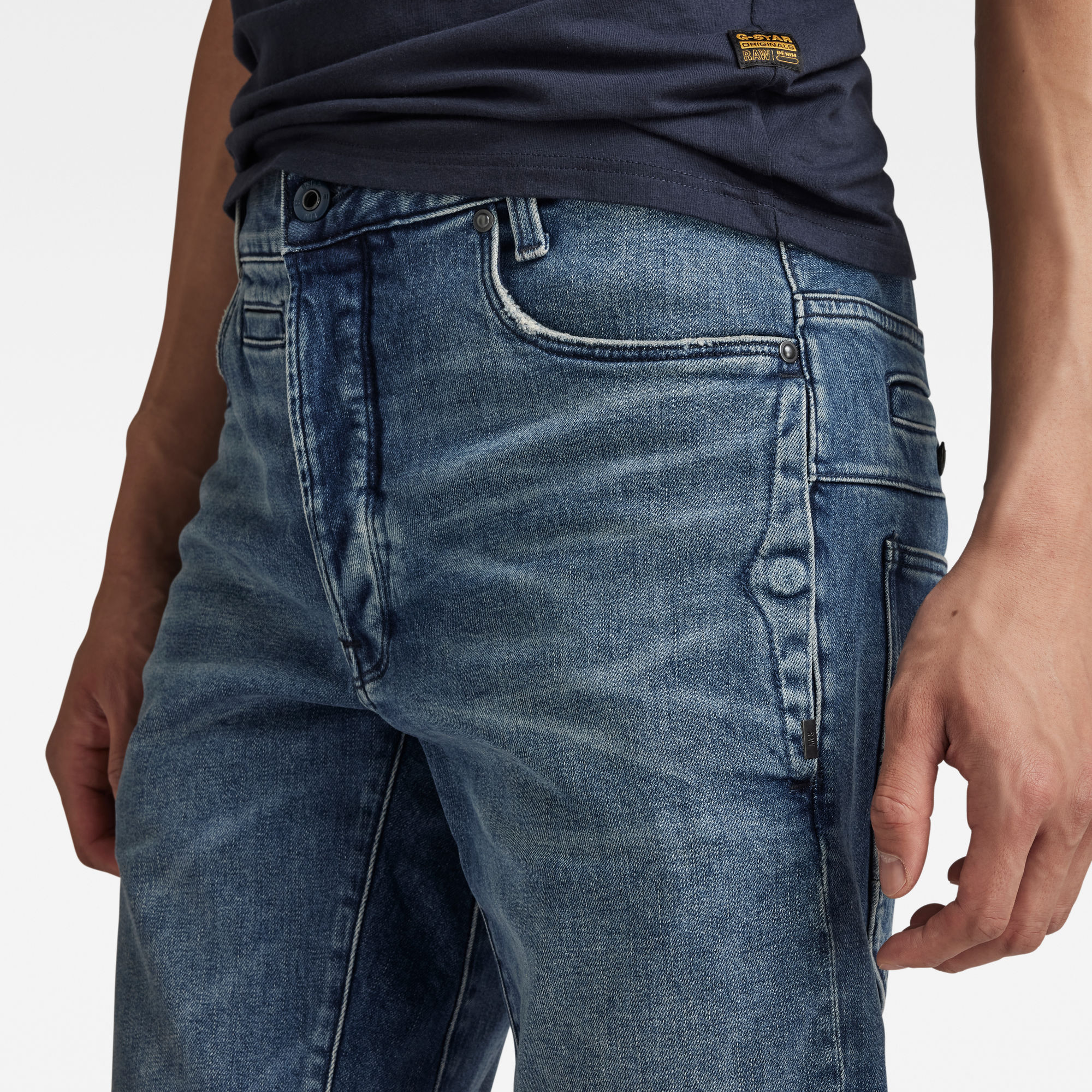 G-Star RAW D-Staq 3D Short Midden blauw Heren