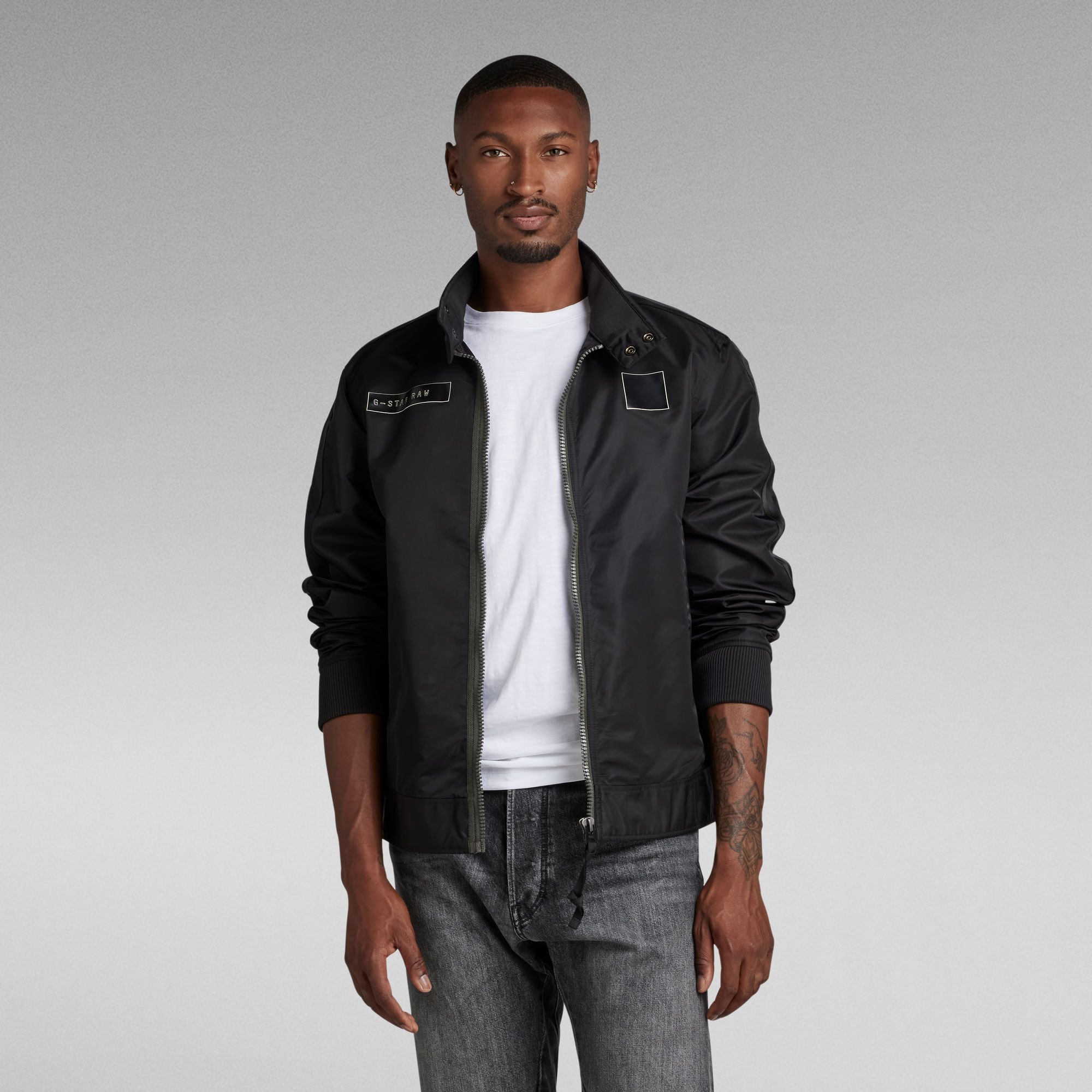 

Harrington Jacket - Black - Men