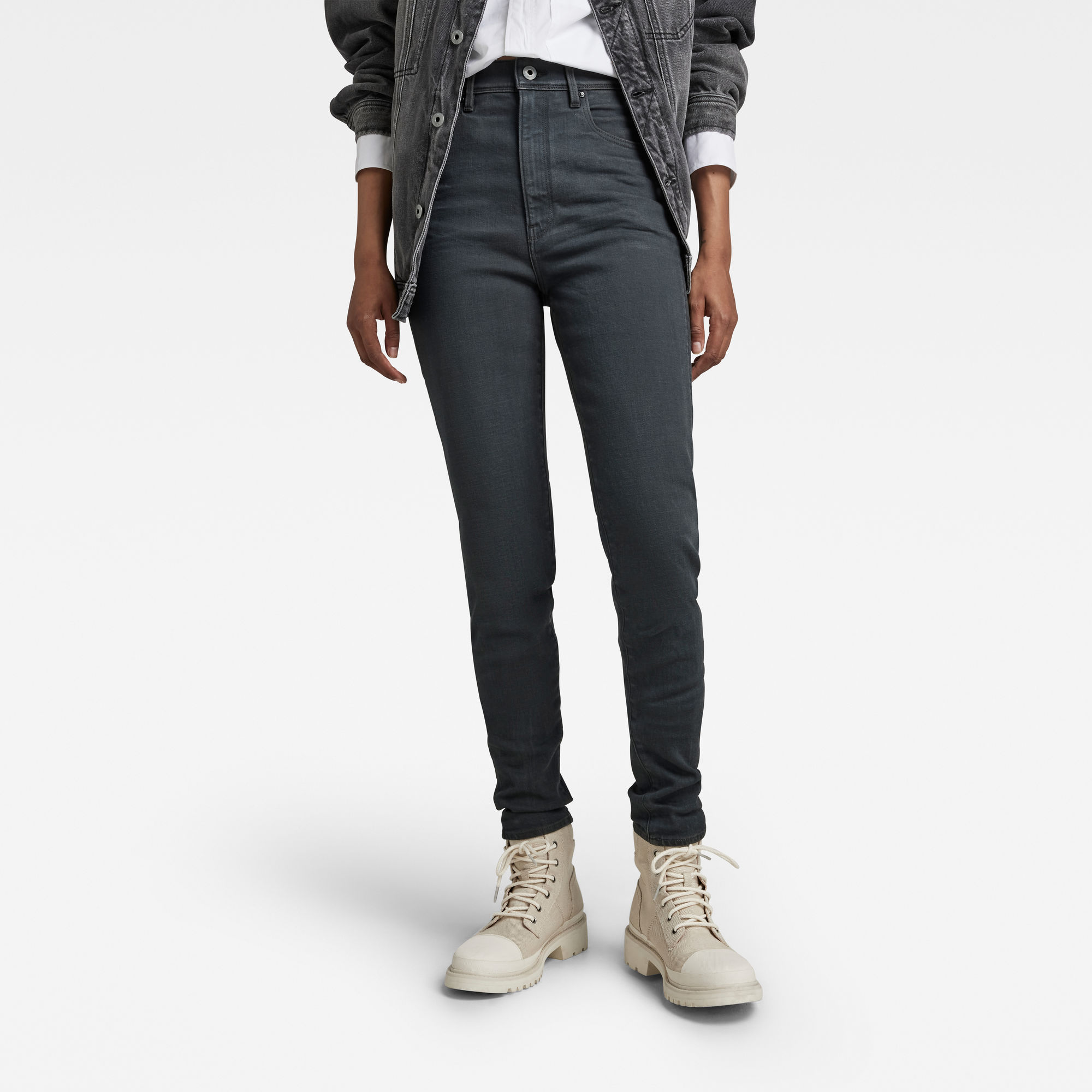 

Kafey Ultra High Skinny Jeans - Grau - Damen