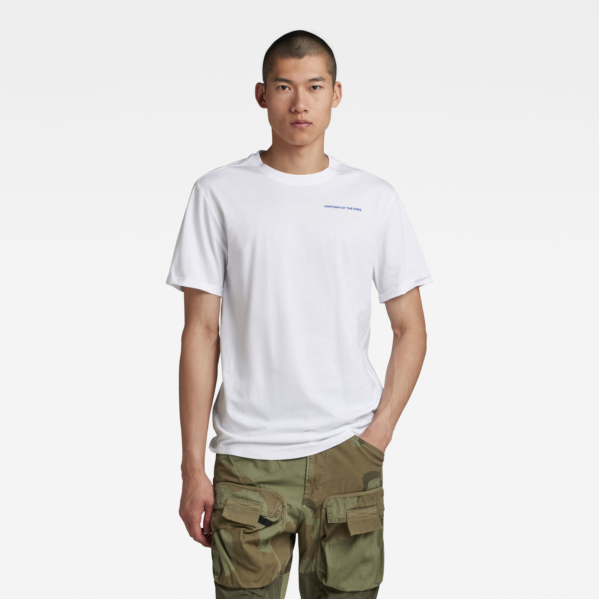 

Lash Back Text T-Shirt - Wit - Heren