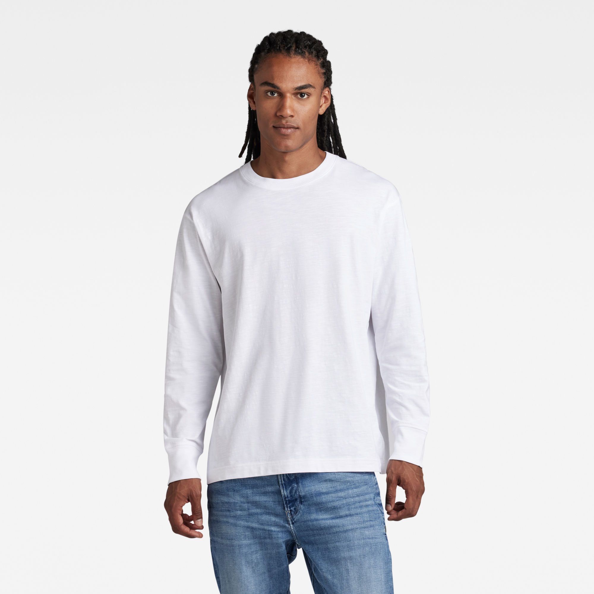 

Back Graphic Boxy T-Shirt - Wit - Heren
