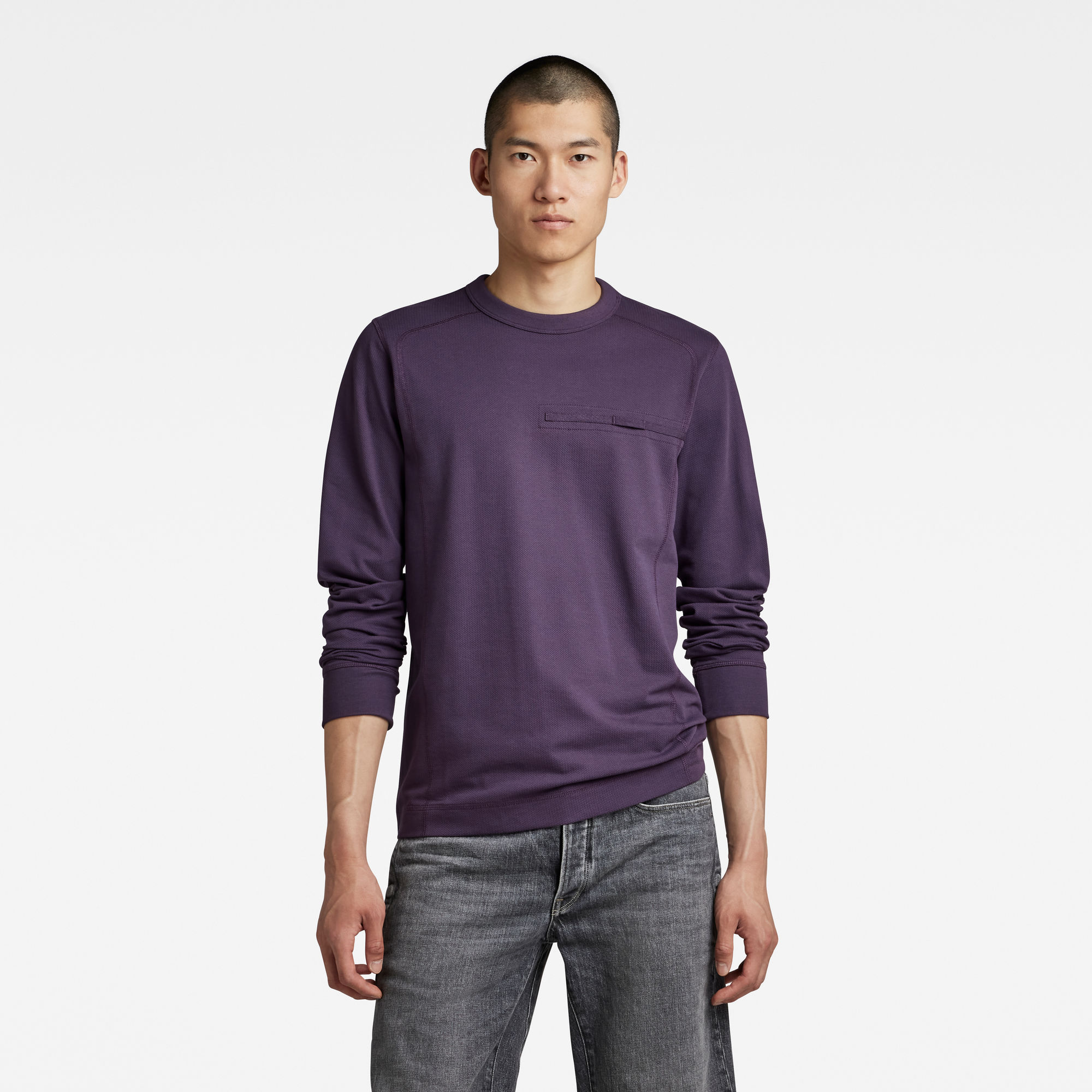 

Aviaton Lightweight Sweater - Purple - Men