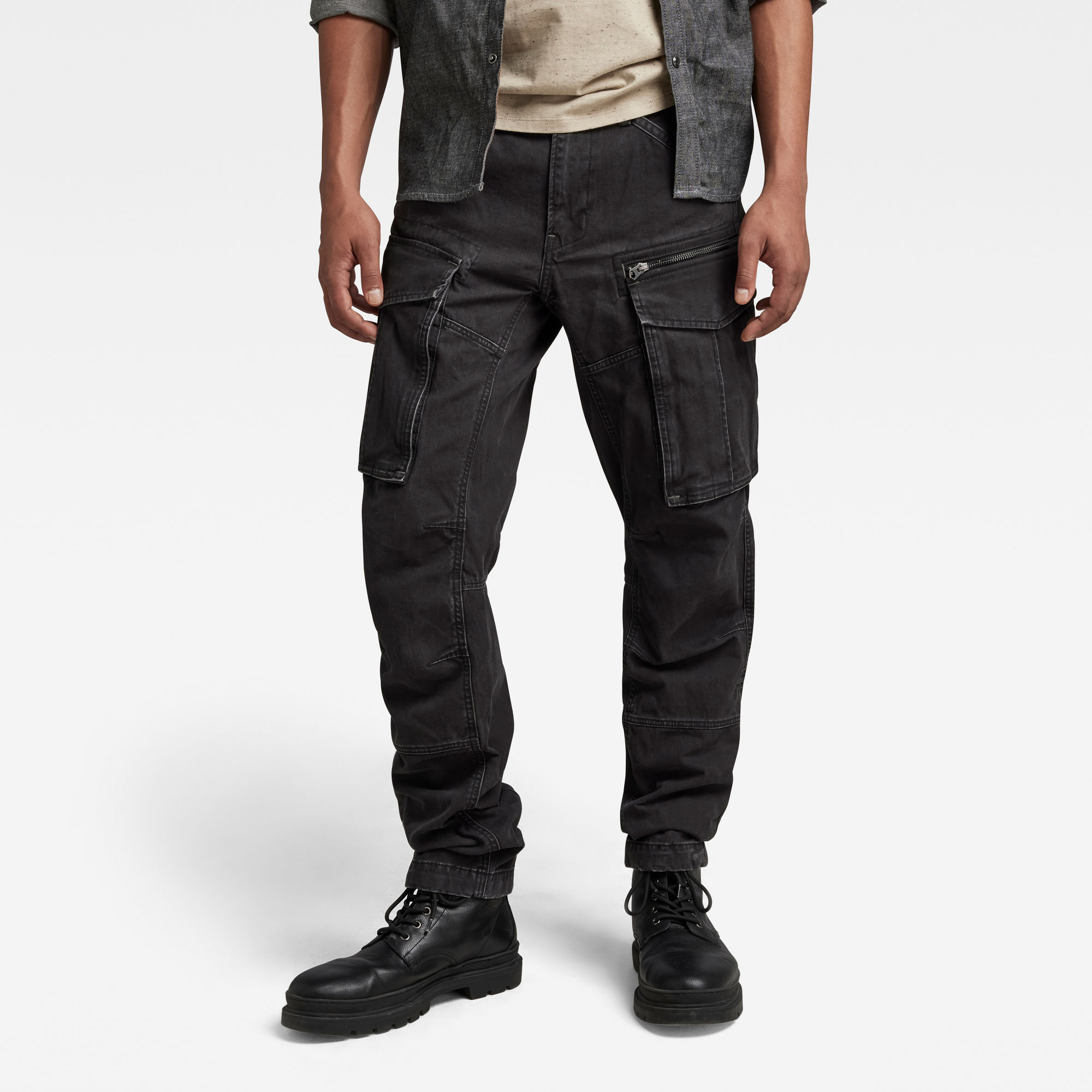 

Rovic Zip 3D Regular Tapered Hose - Schwarz - Herren