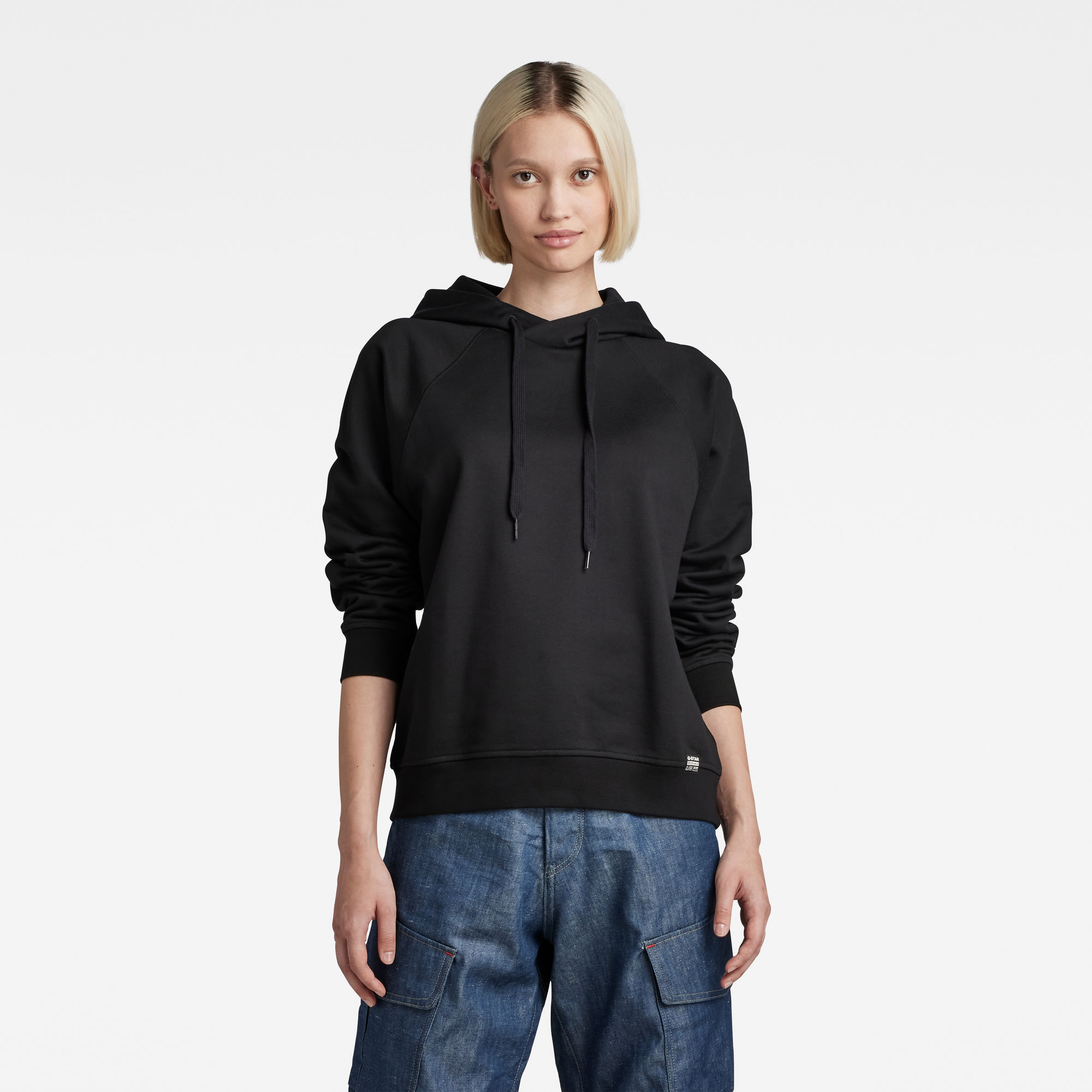 

RAW. Graphic Hooded Sweater - Black - Women