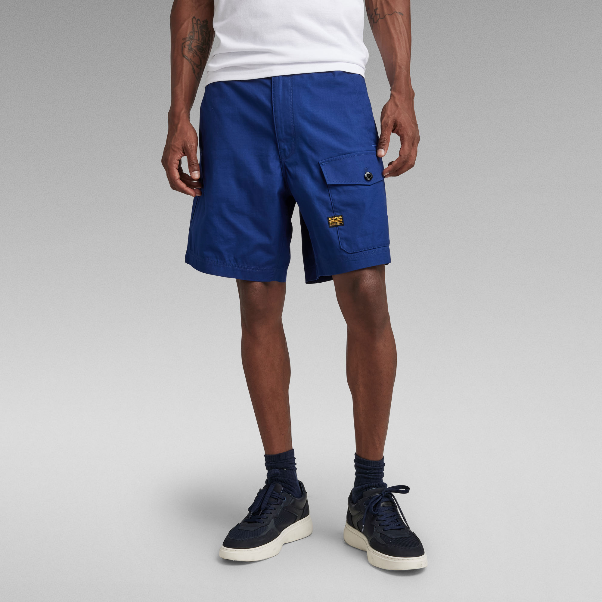 

Sport Trainer Shorts - Medium blue - Men