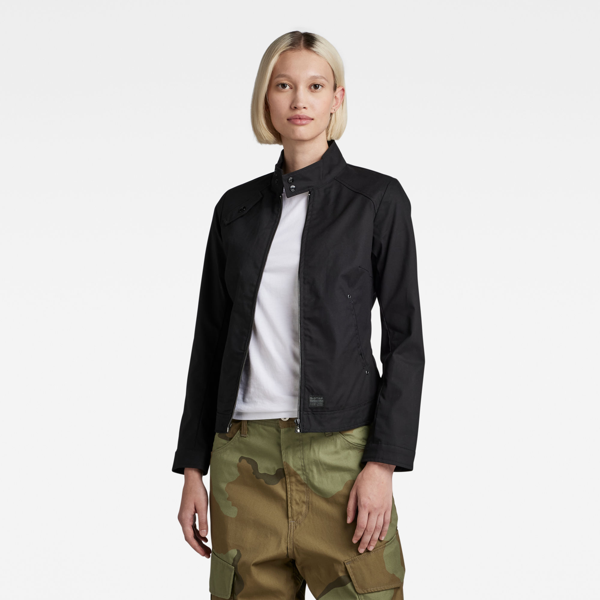 

Biker Jack - Zwart - Dames