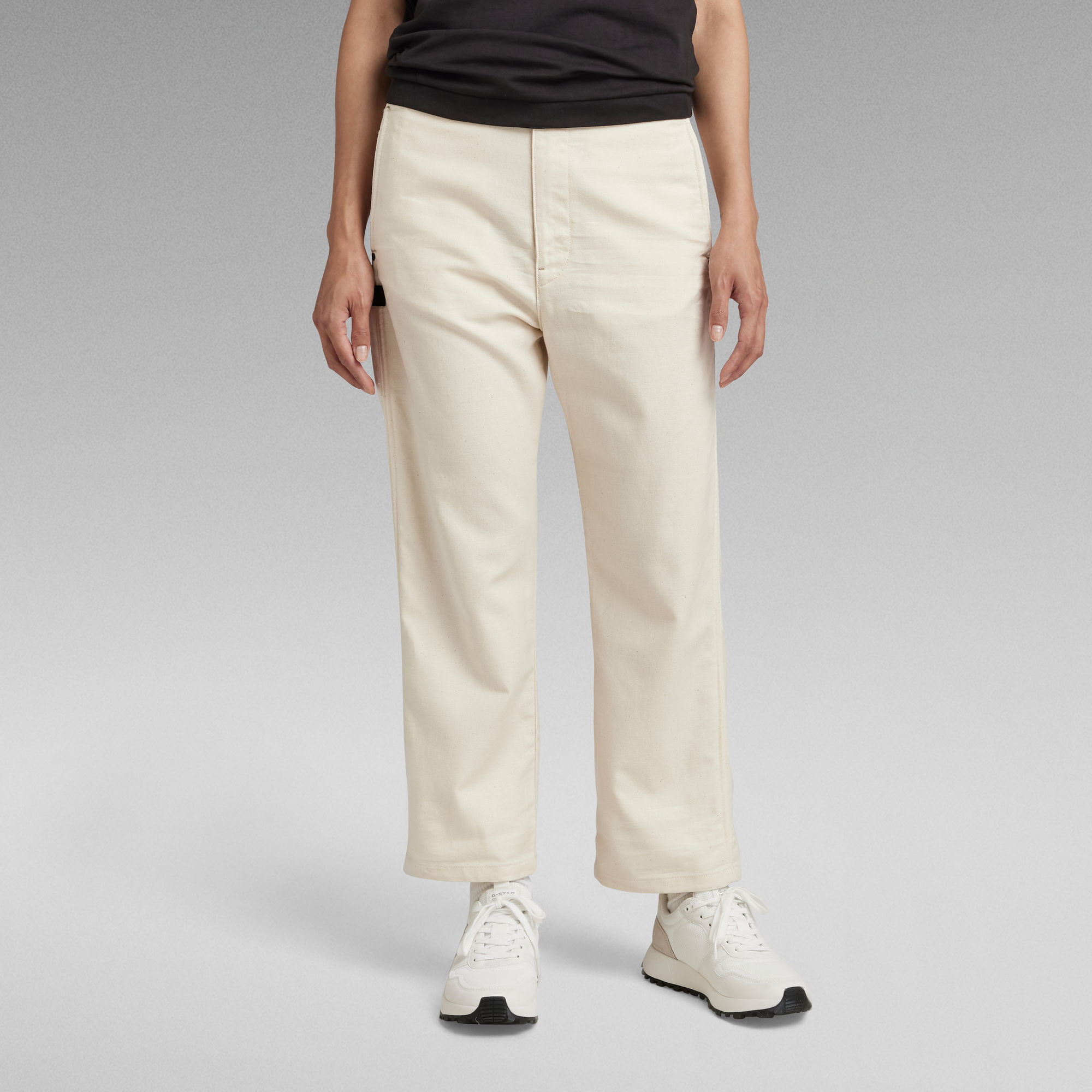 Chino Relaxed - Weiß - Damen