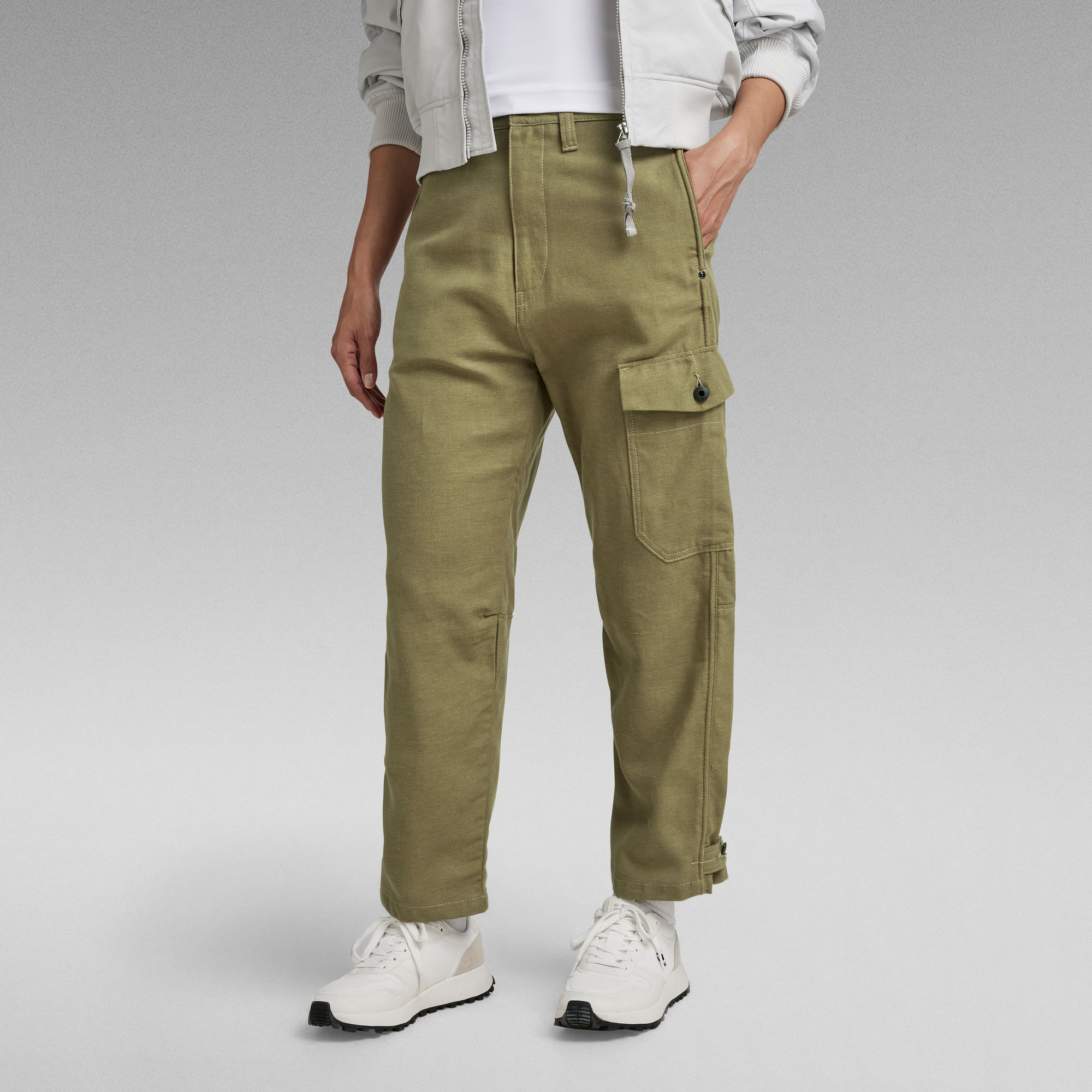 Cargo Relaxed Hose - Grün - Damen