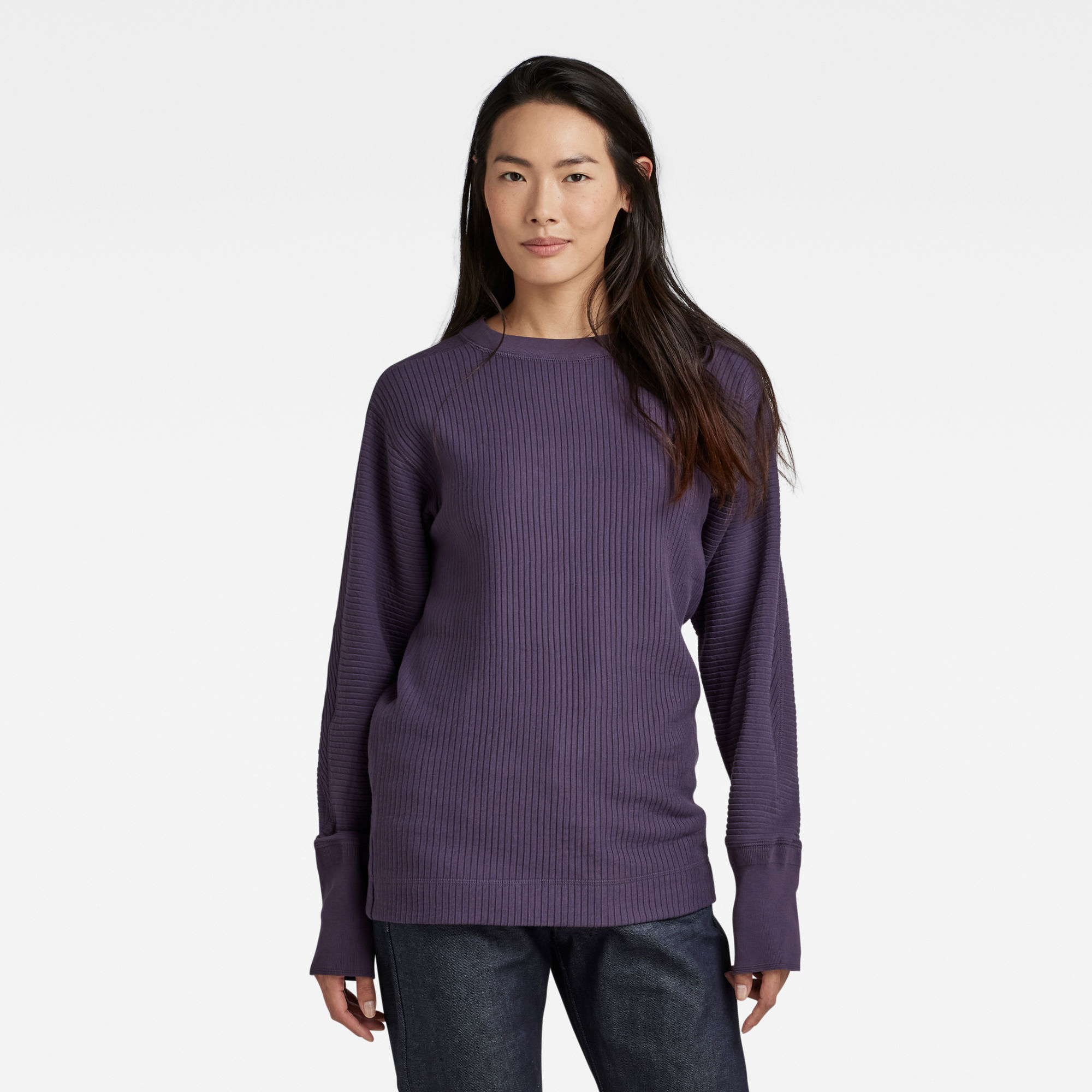 

Swedish Army Sweatshirt - Lila - Damen